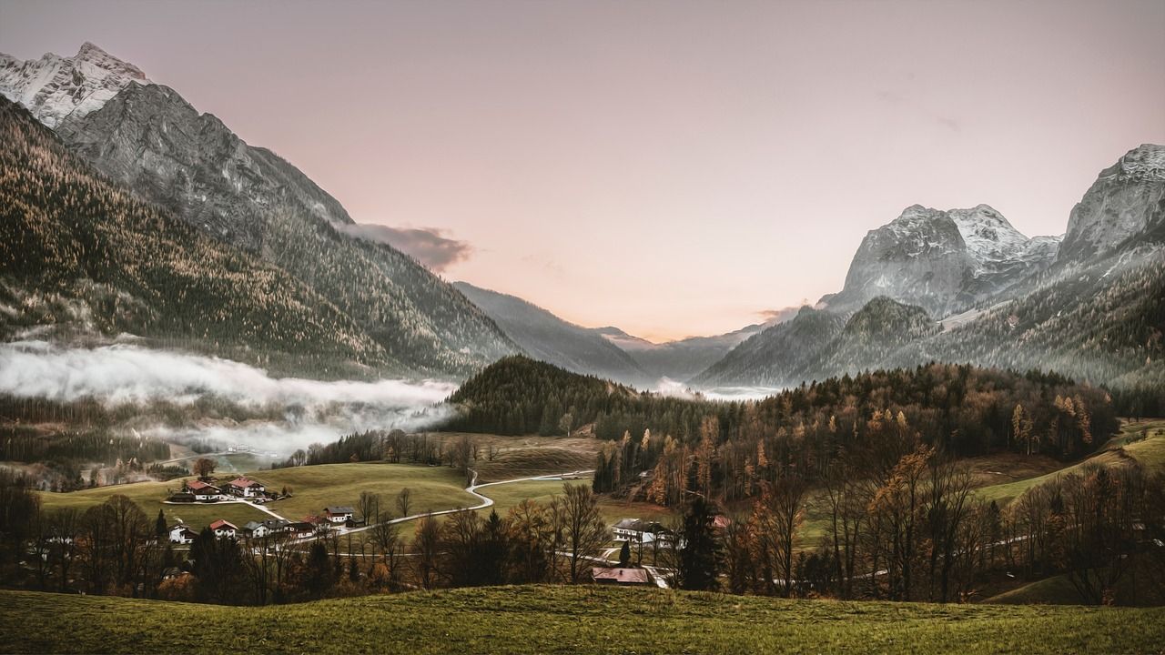 1280x720 Berchtesgaden Alps Wallpaper