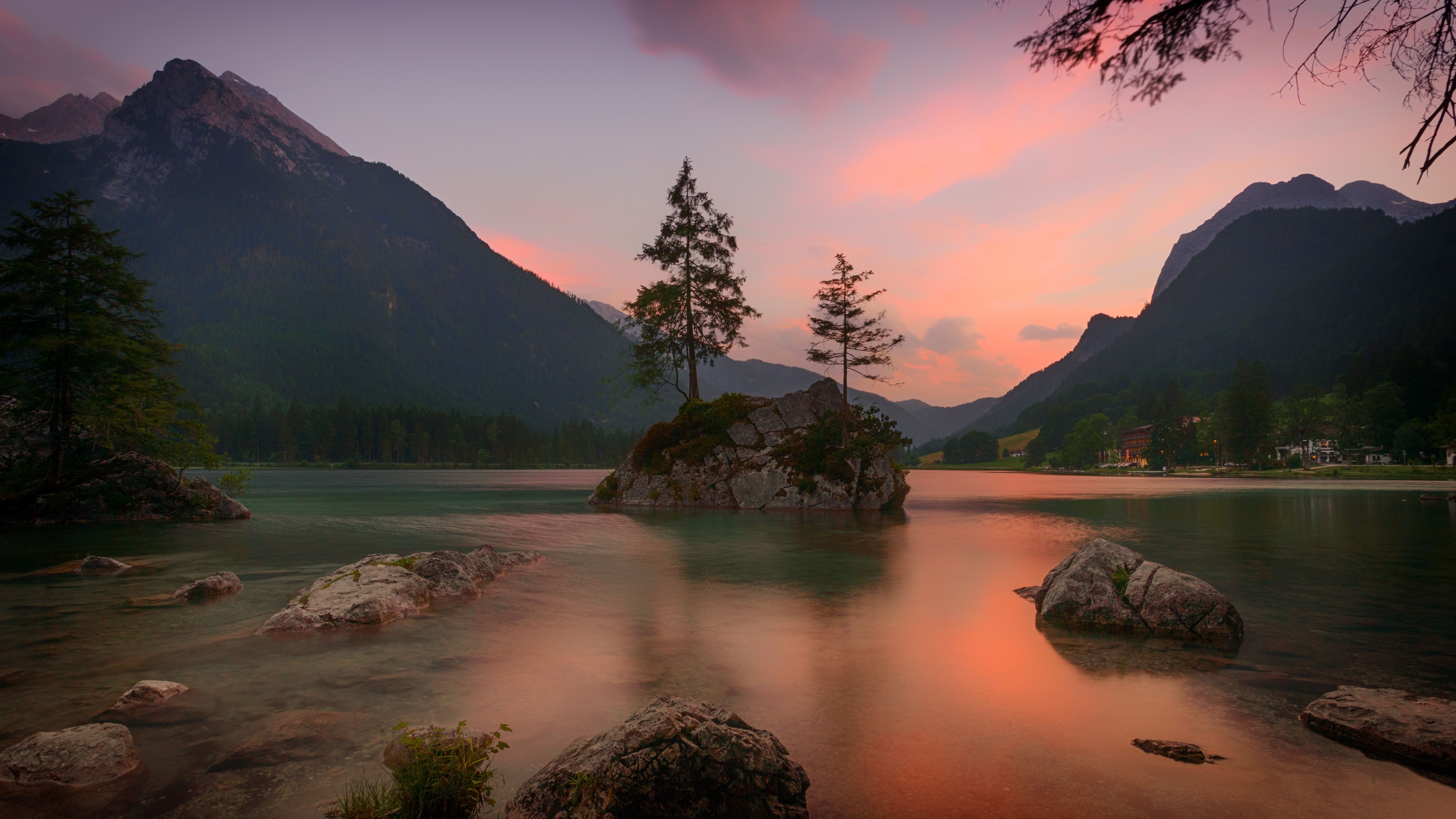 6000x3375 HD desktop wallpaper: Germany, Lake