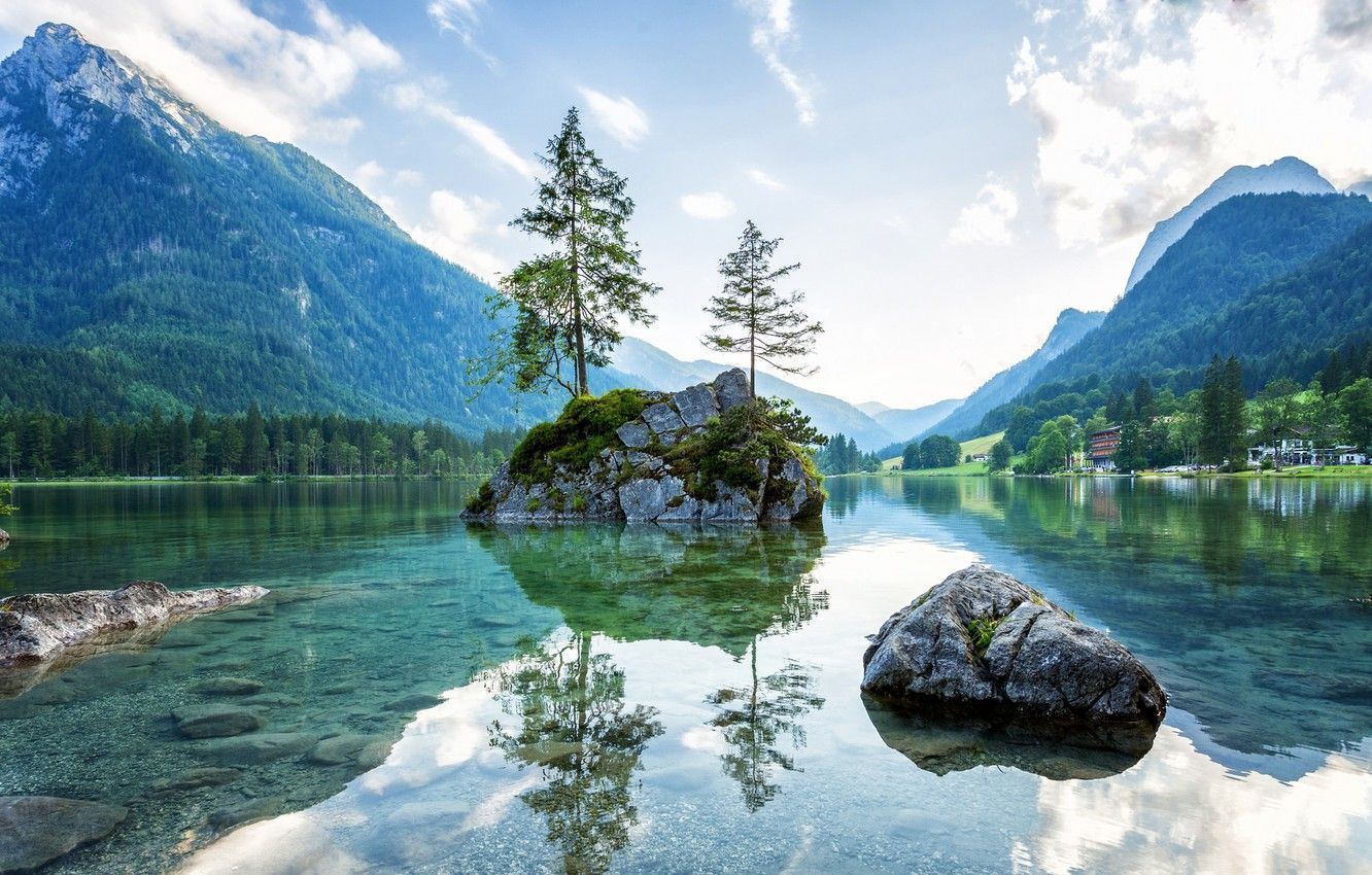 1332x850 Hintersee Lake Germany Wallpaper