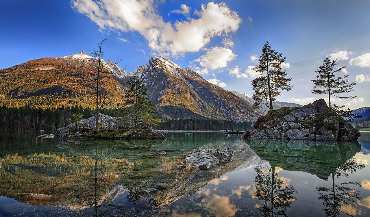 1280x751 Picture Germany Berchtesgaden Cliff
