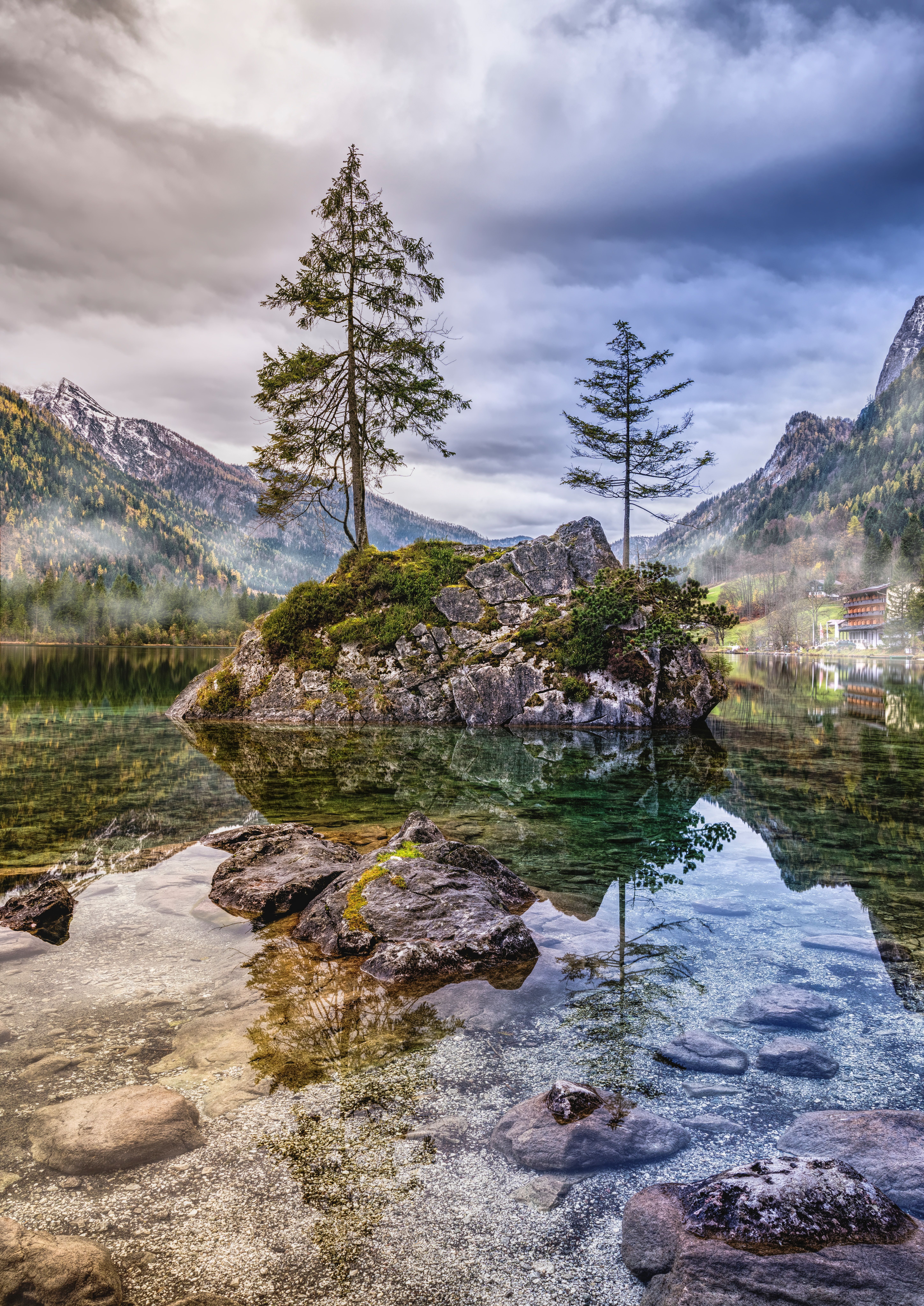 5797x8192 Bei Berchtesgaden, Hintersee, Mountains