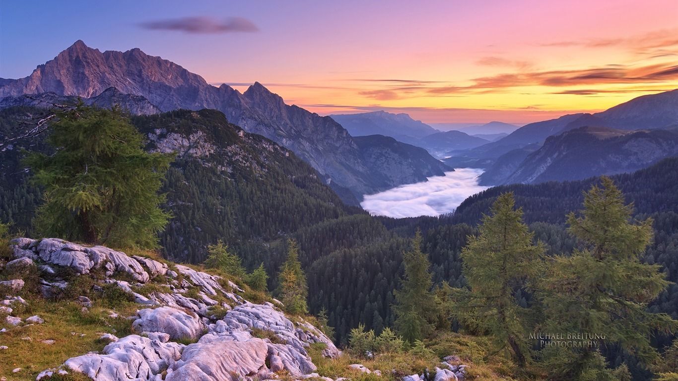 1366x768 Berchtesgaden National Park Germany