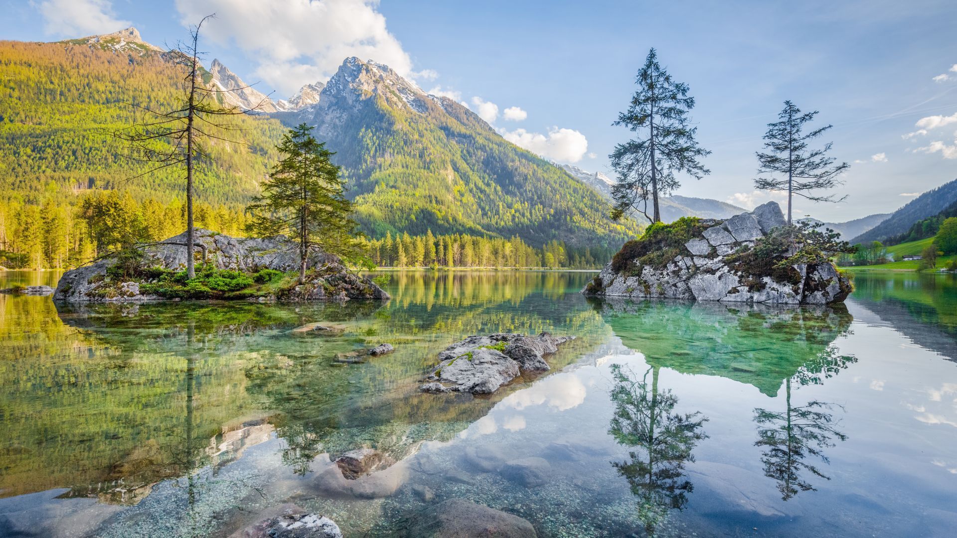 1920x1080 Berchtesgaden National Park: an Alpine