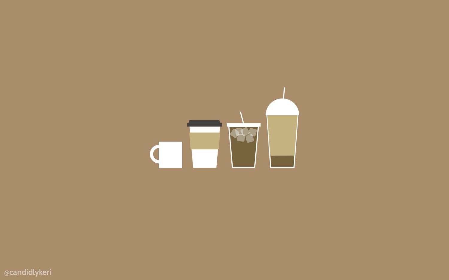 1500x938 Brown Macbook Aesthetic Wallpaper