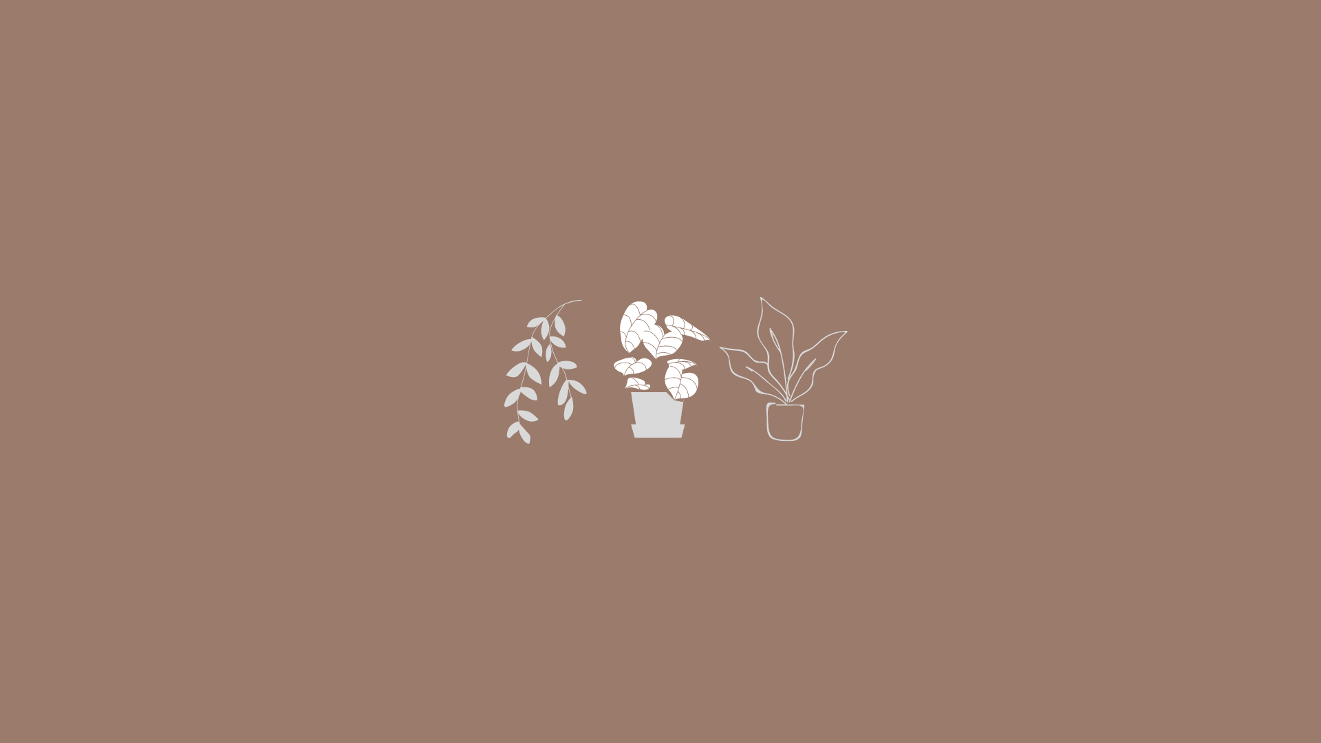 1920x1080 Florille Brown Desktop Wallpaper