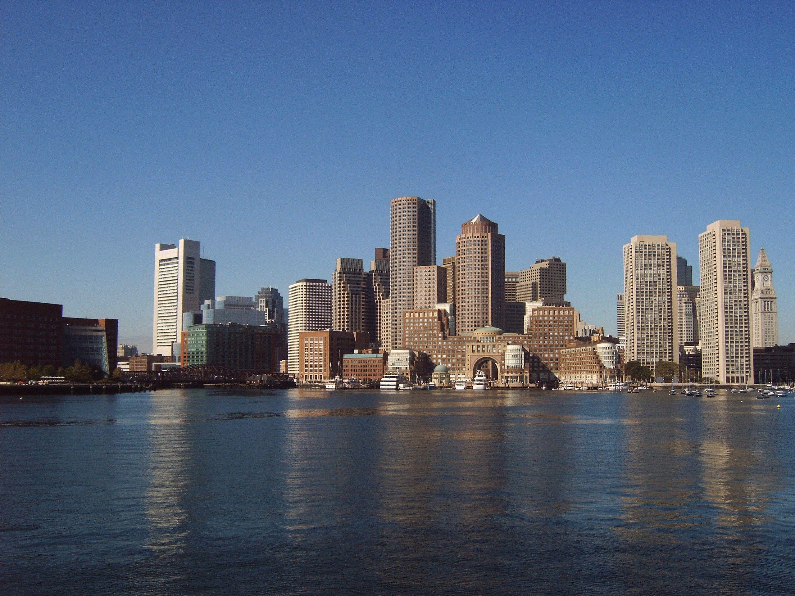 2560x1920 Free Boston Skyline Background HD Wallpaper Apple Tablet