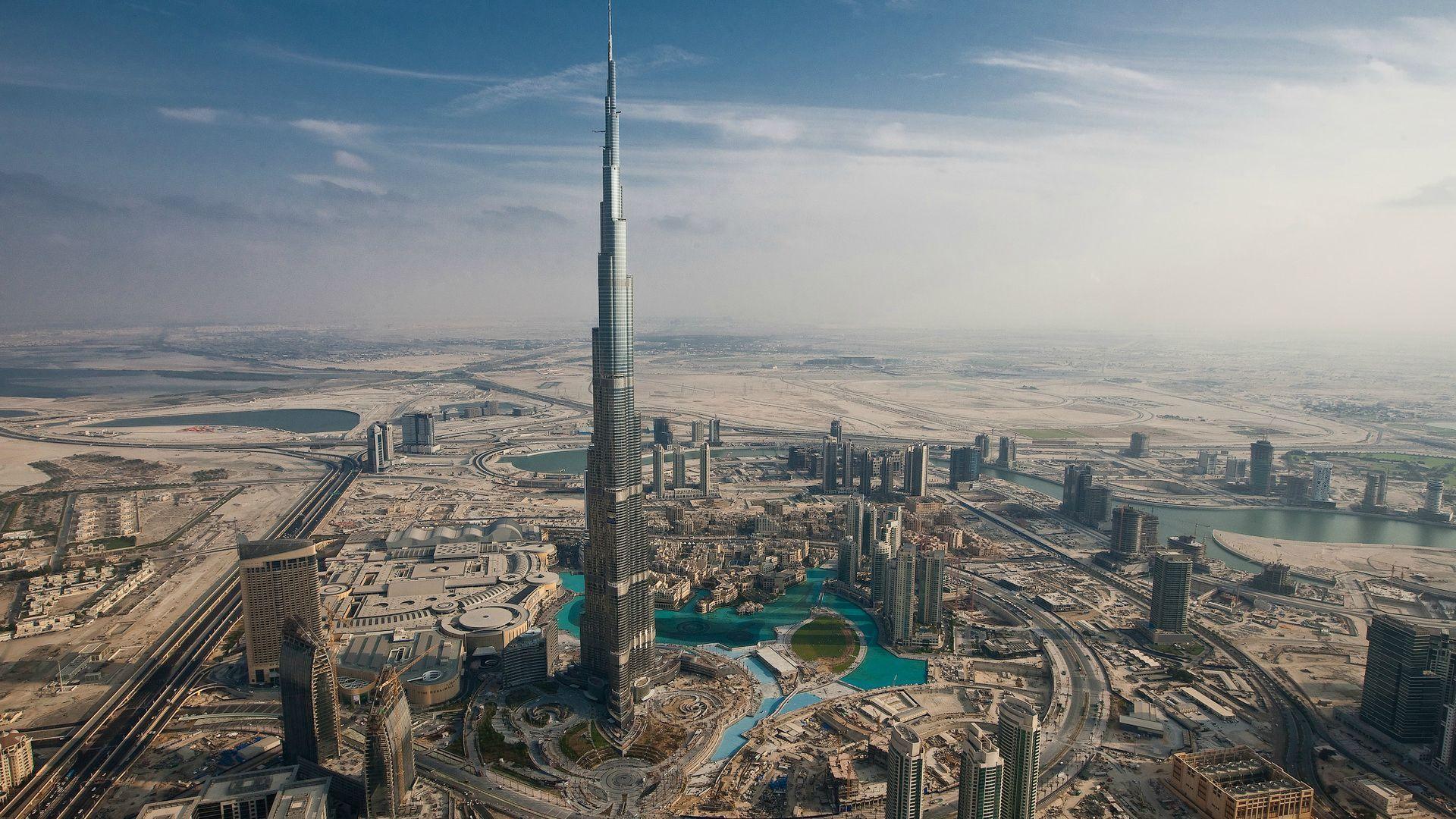 1920x1080 Burj Khalifa Hình nền độ nét cao 2019