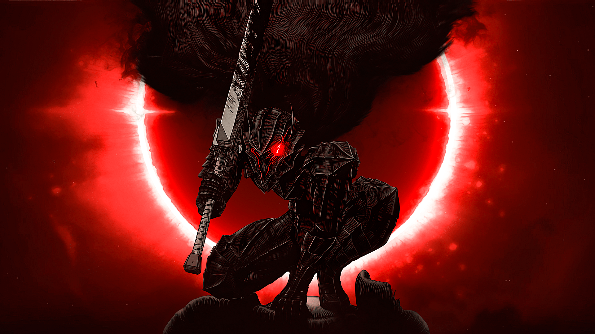 1920x1080 anime men, Guts, Berserk, berserk armor