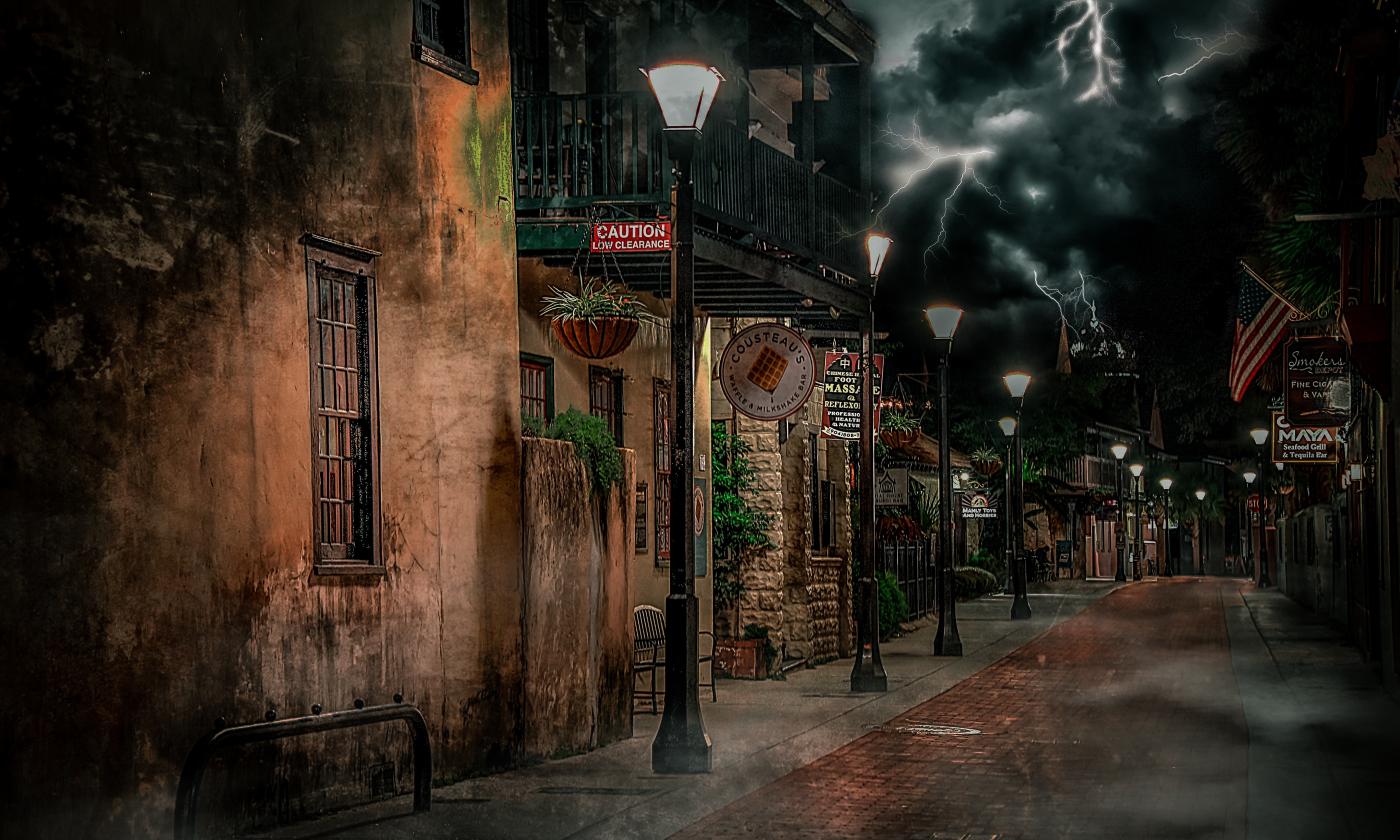 1400x840 Old City Ghosts. Visit St. Augustine
