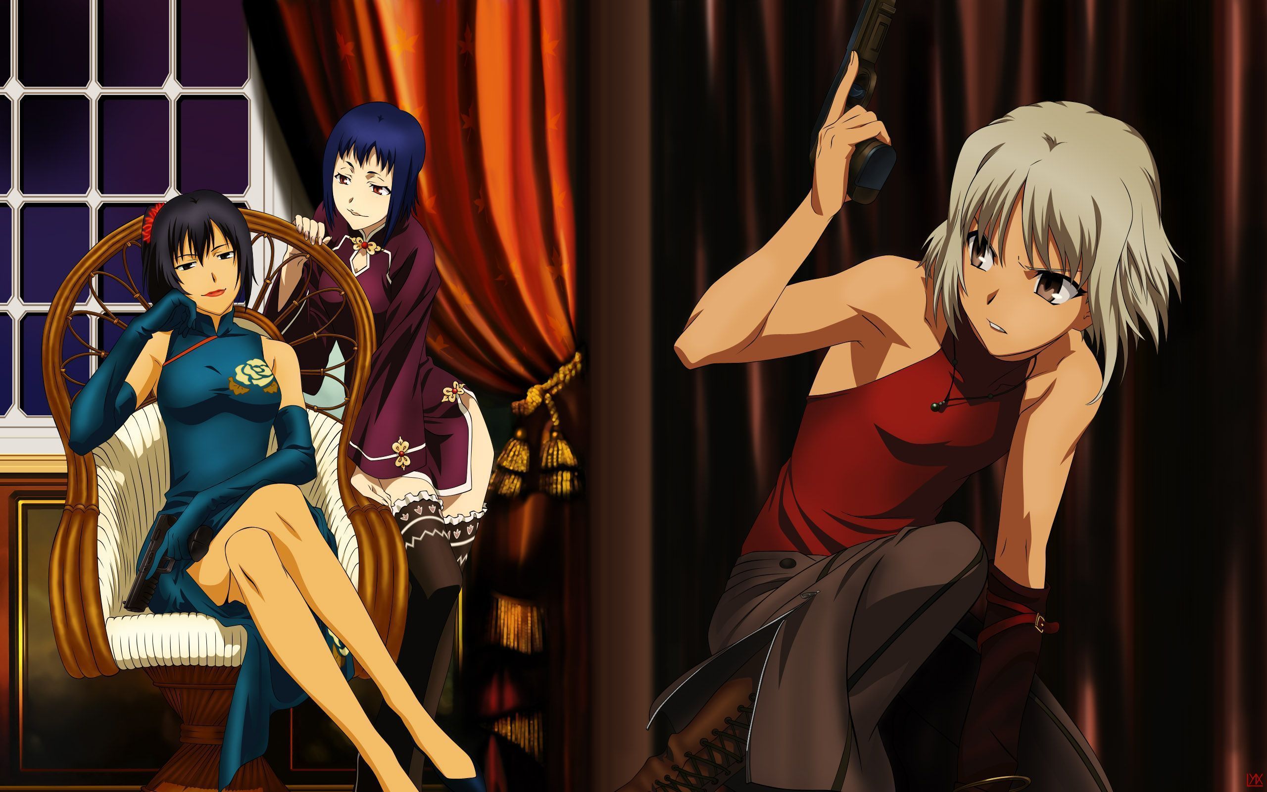 2560x1600 Wallpaper Canaan Anime female 2560x1600