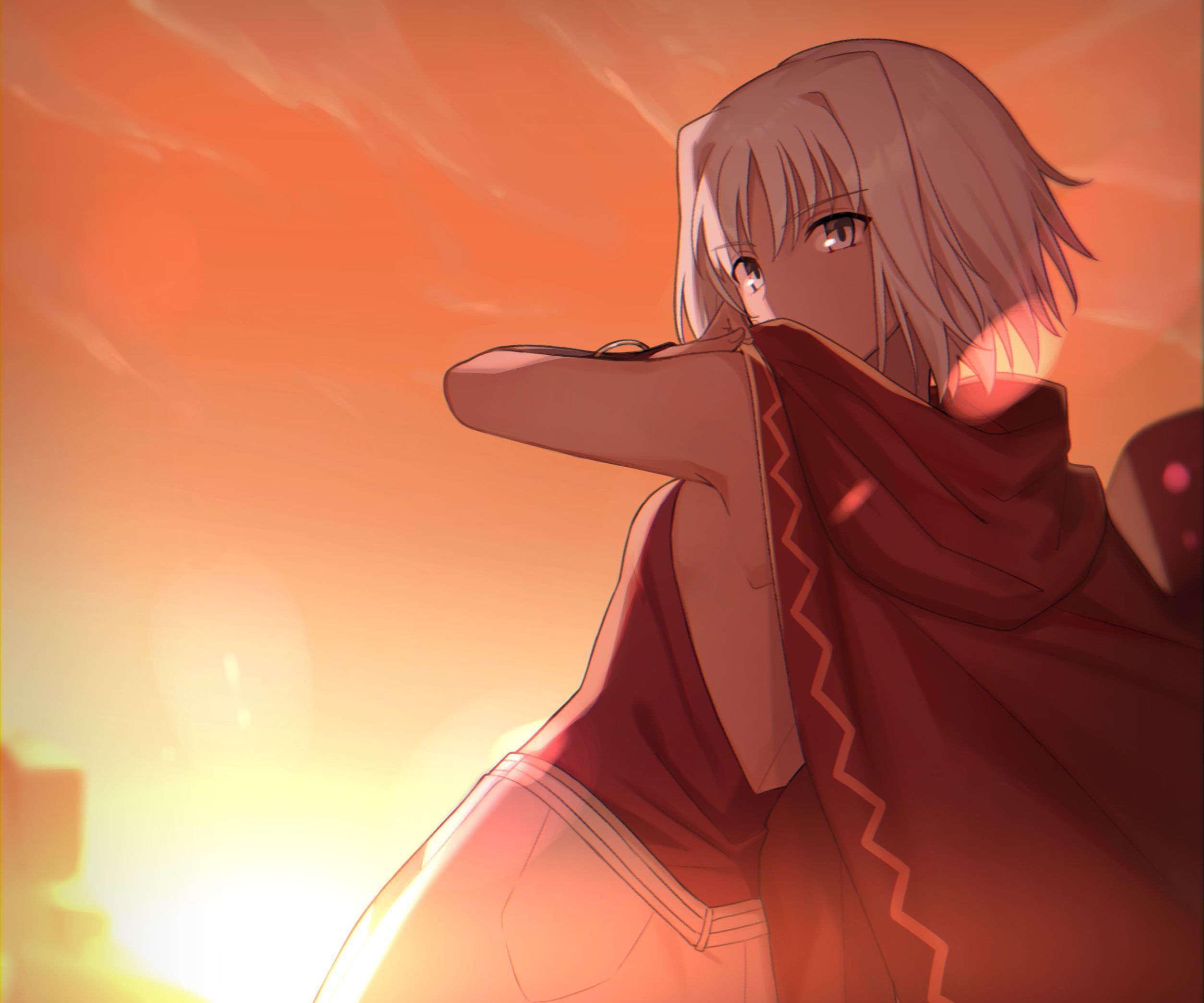 2507x2089 HD desktop wallpaper: Anime, Canaan
