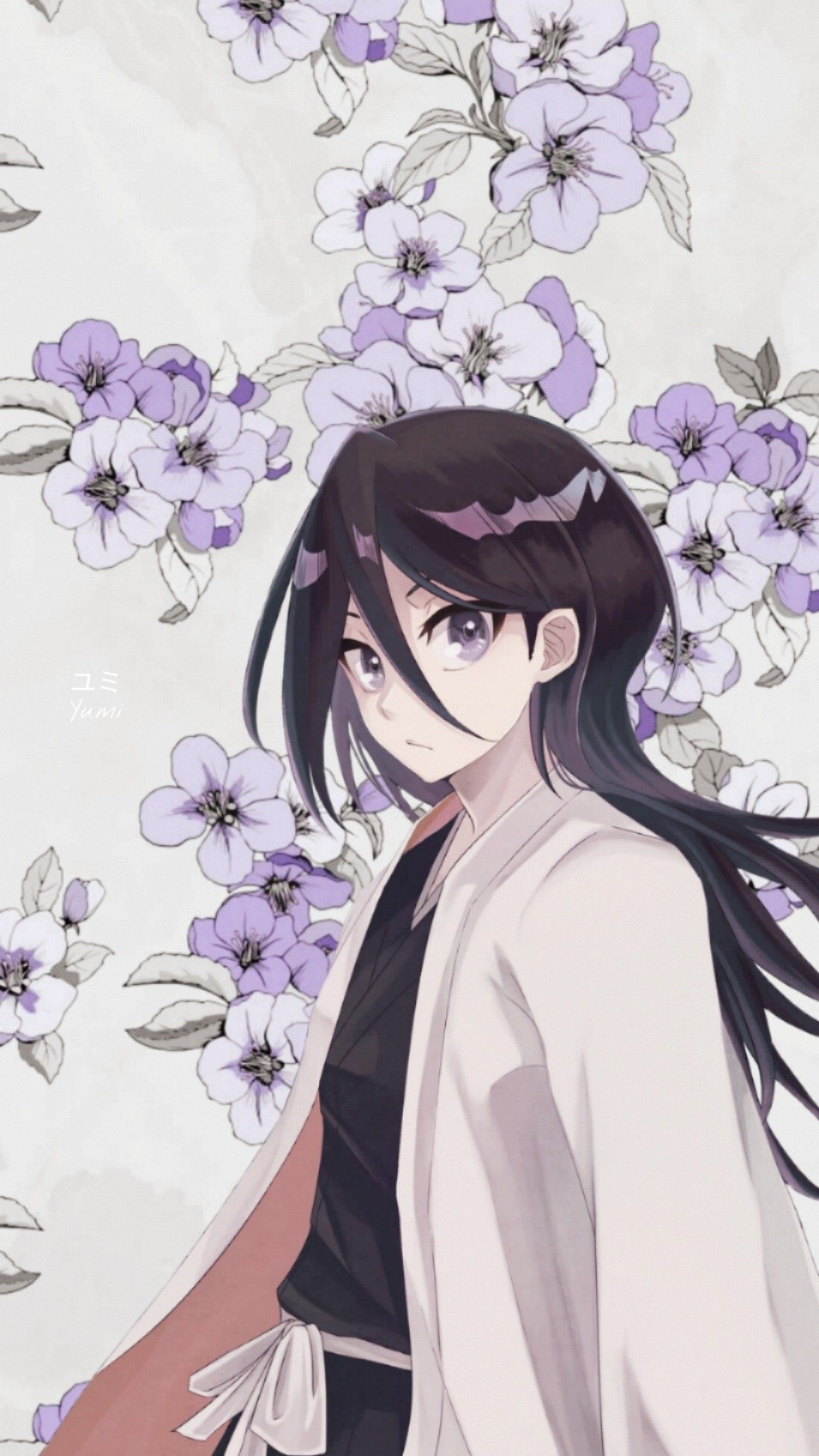 1288x2289 Rukia Aesthetic wallpaper Bleach