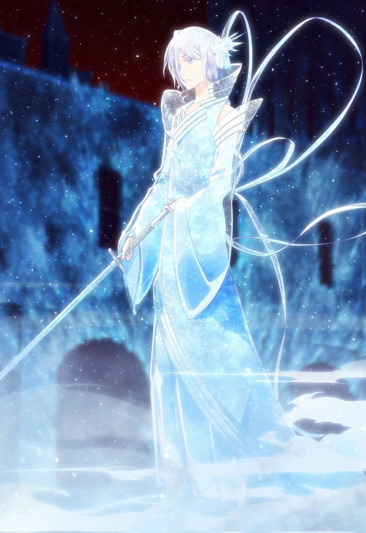 1407x2048 Green flag ✓: Having Rukia Bankai