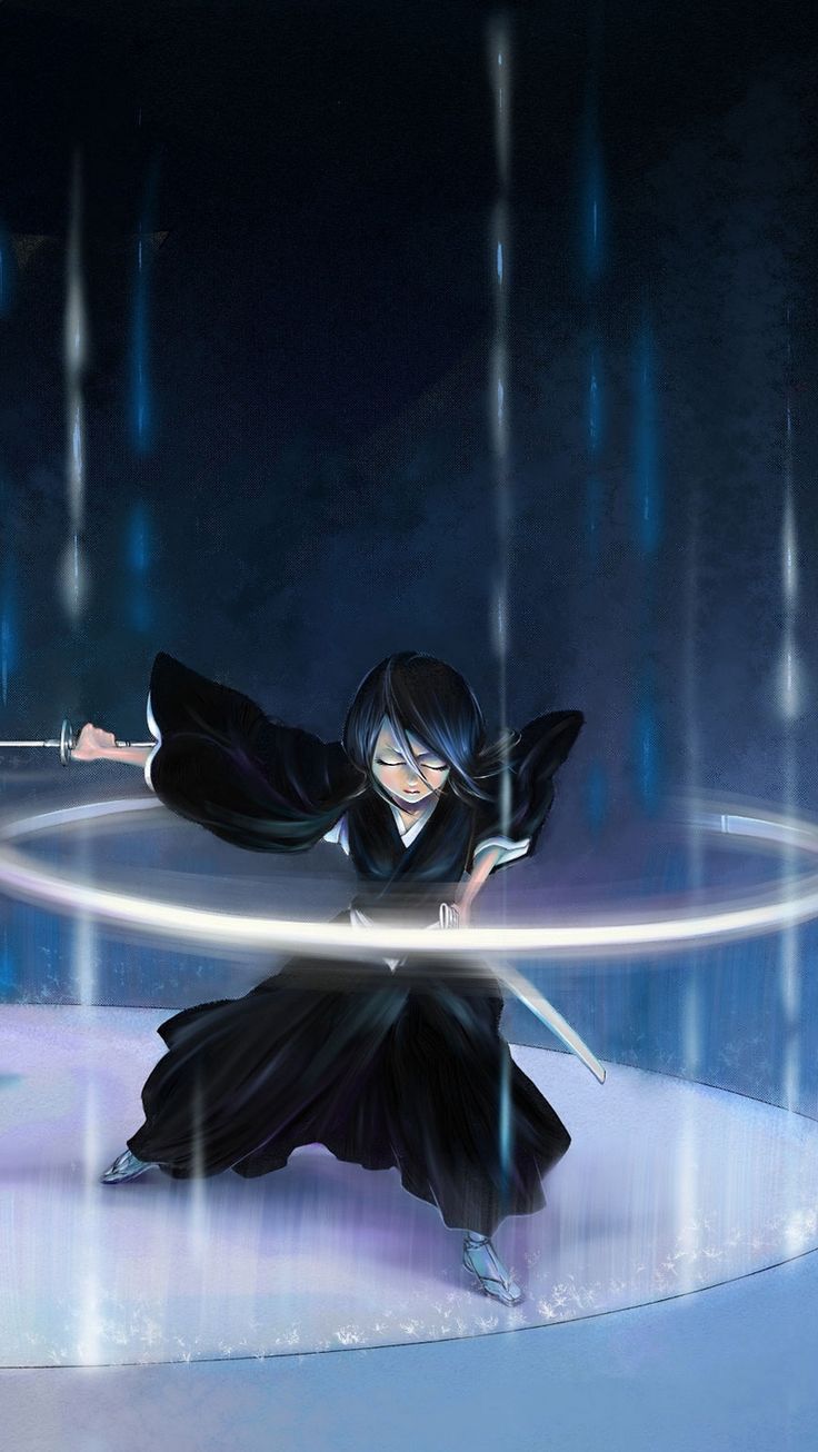 736x1306 Wallpaper bleach:rukia kuchiki