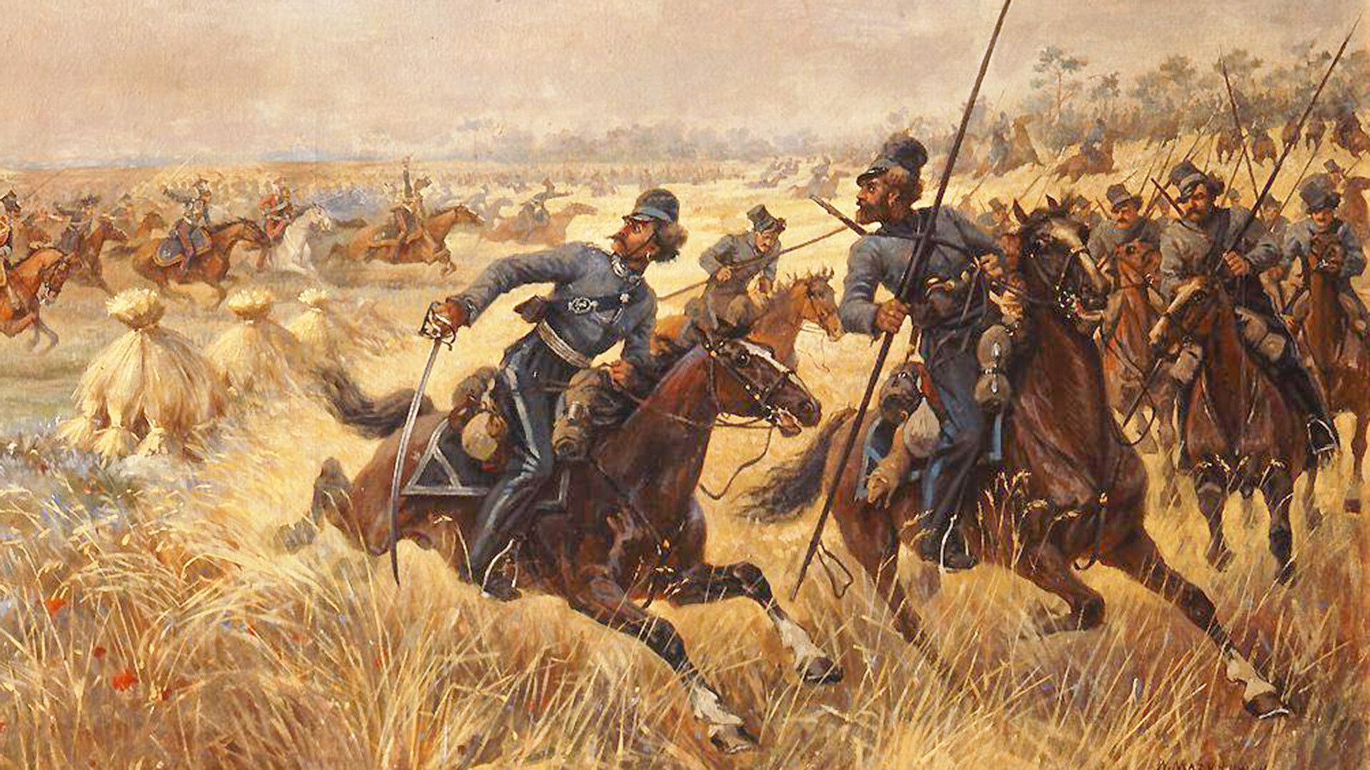 1920x1080 The Battle of Mir: How Russian Cossacks