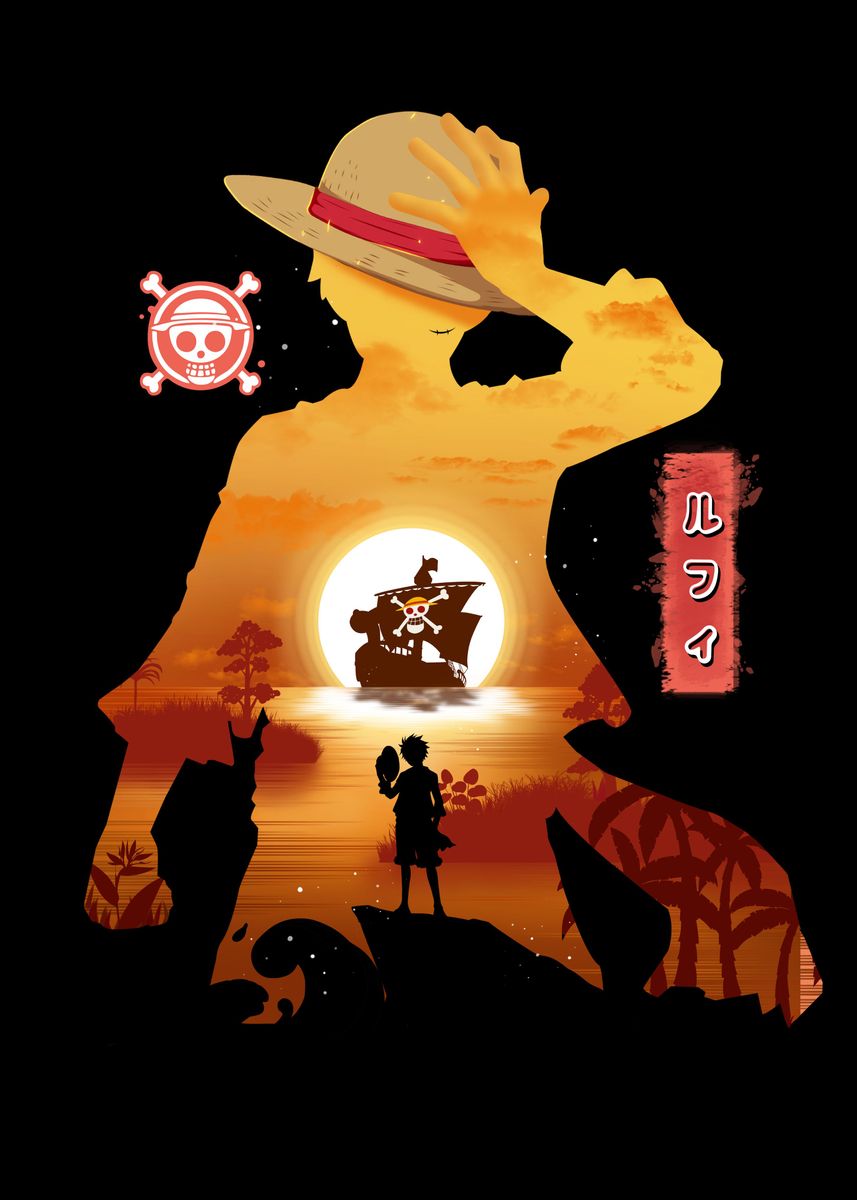 One Piece Silhouette Wallpapers - Top Free One Piece Silhouette ...