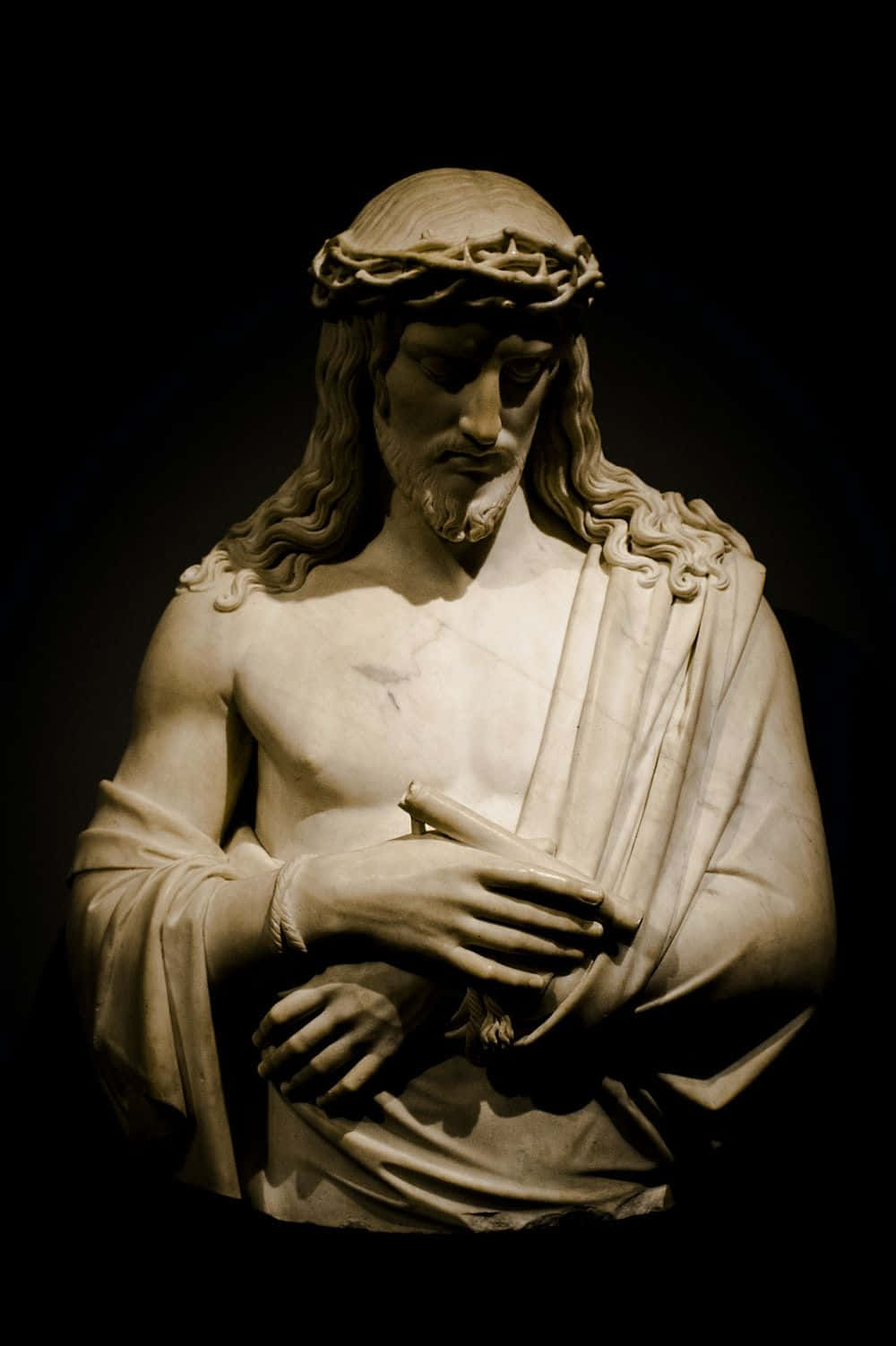 1000x1502 Download God Jesus Statue Wallpaper