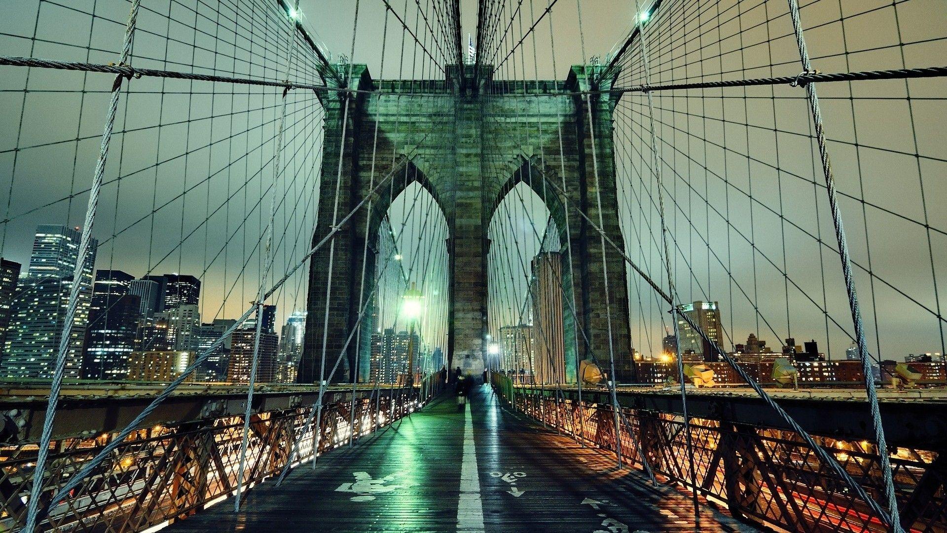 1920x1080 Brooklyn Bridge Wallpaper