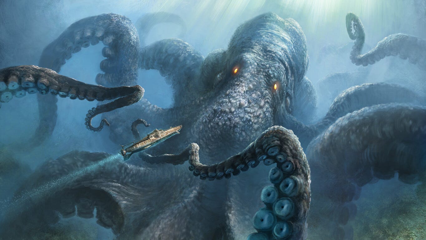 1366x768 The Mysterious Legend of the Kraken