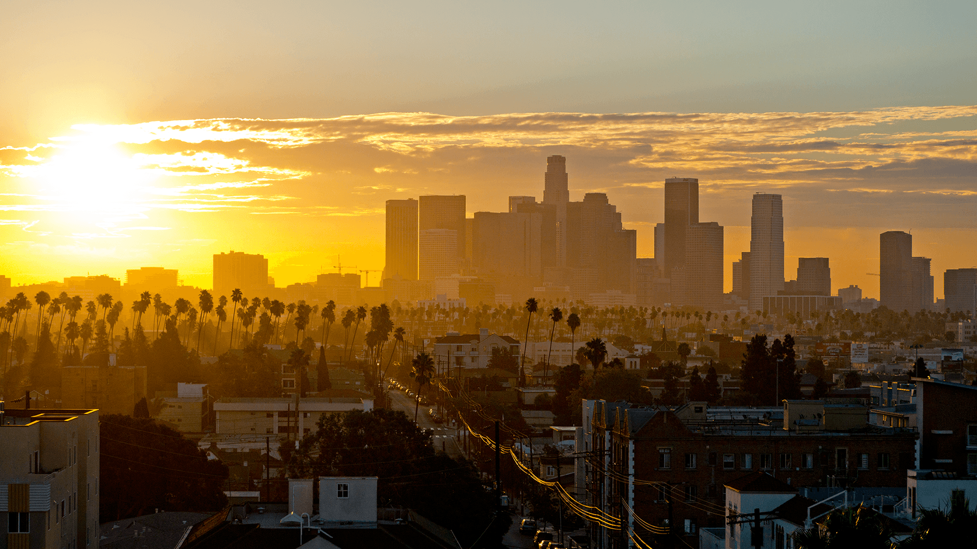 1920x1080 Los Angeles Wallpaper