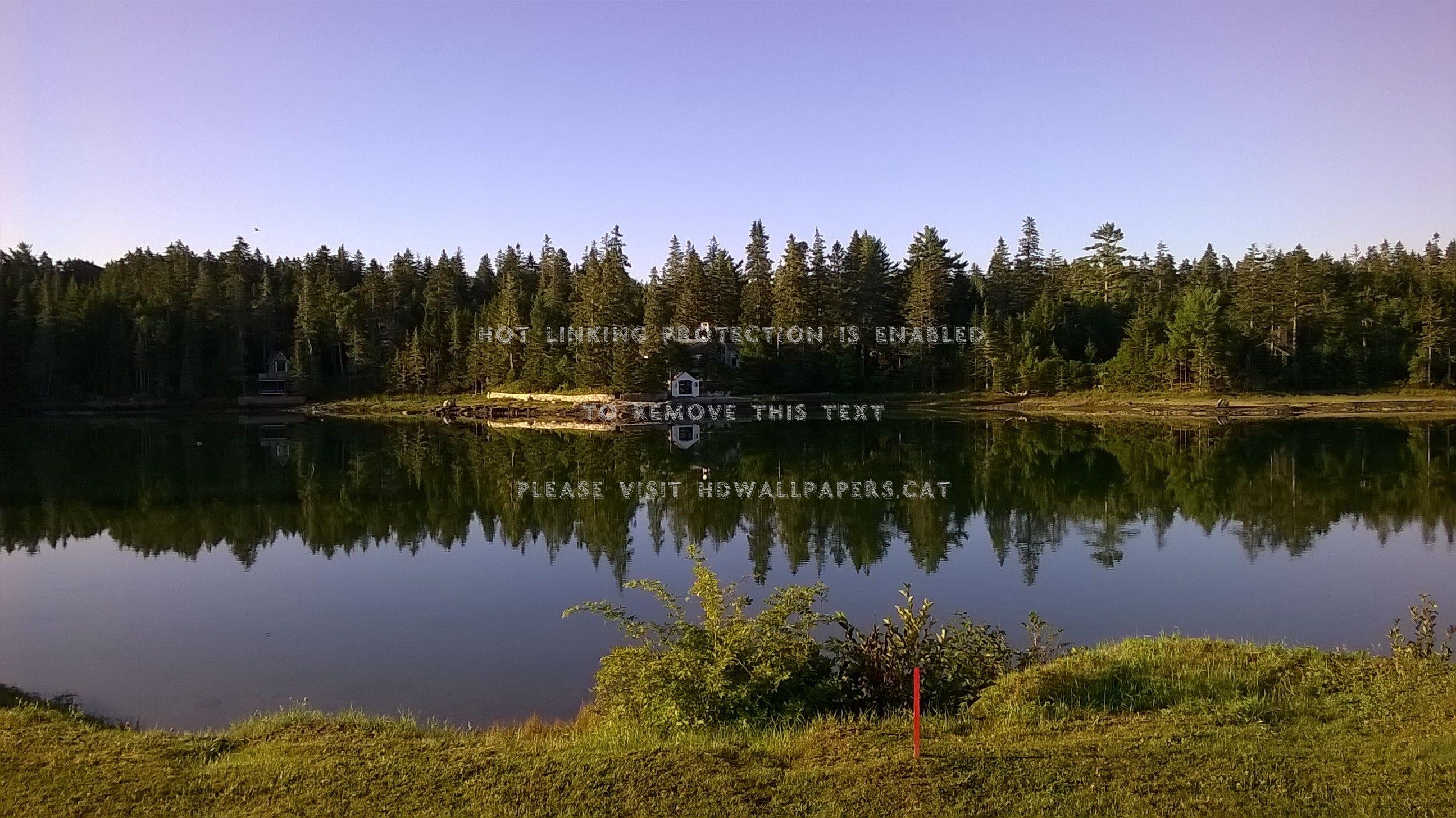 2592x1456 almost calm beautiful maine ocean nature