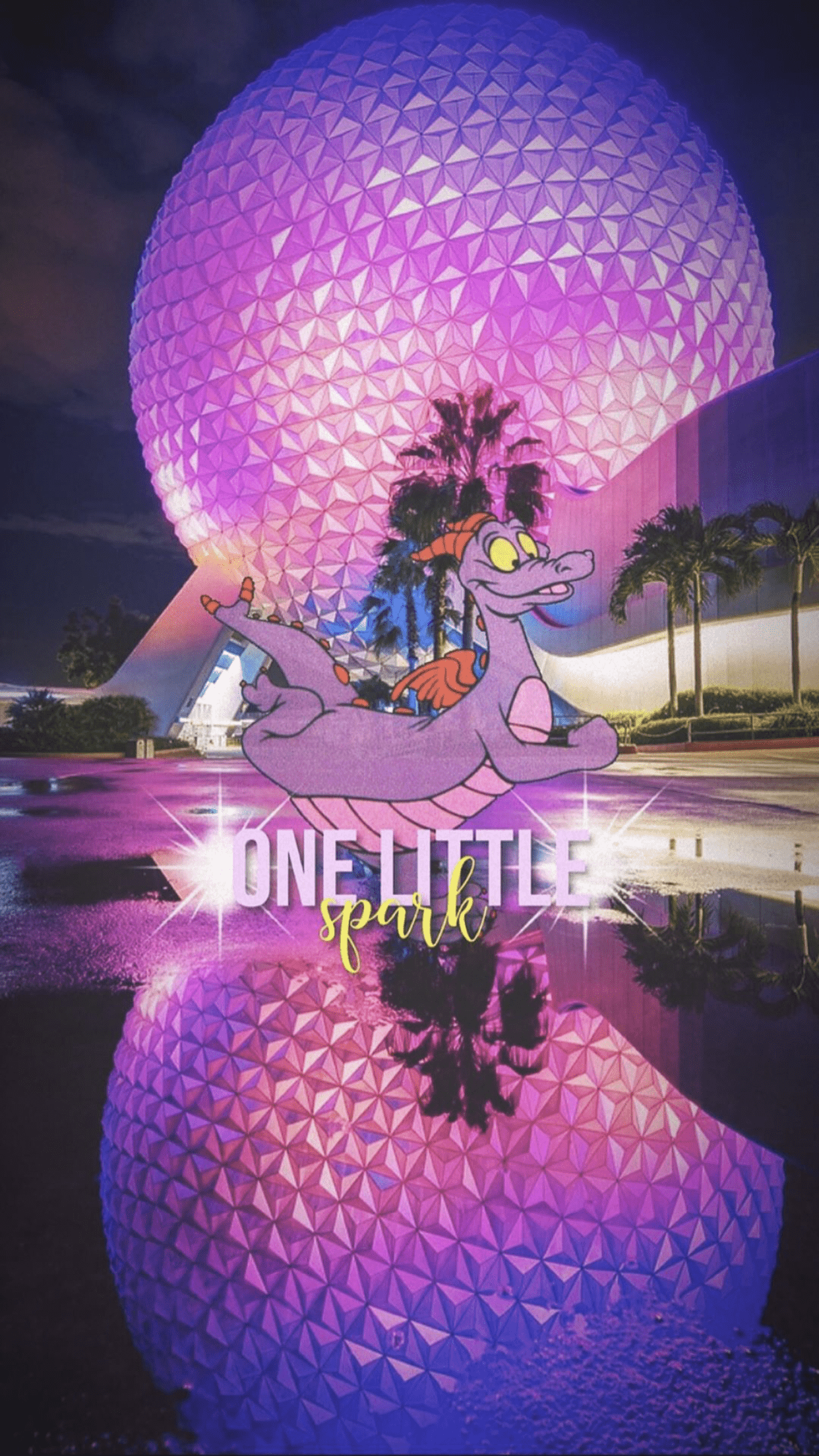 1242x2208 Disney Figment Lockscreen. Figment