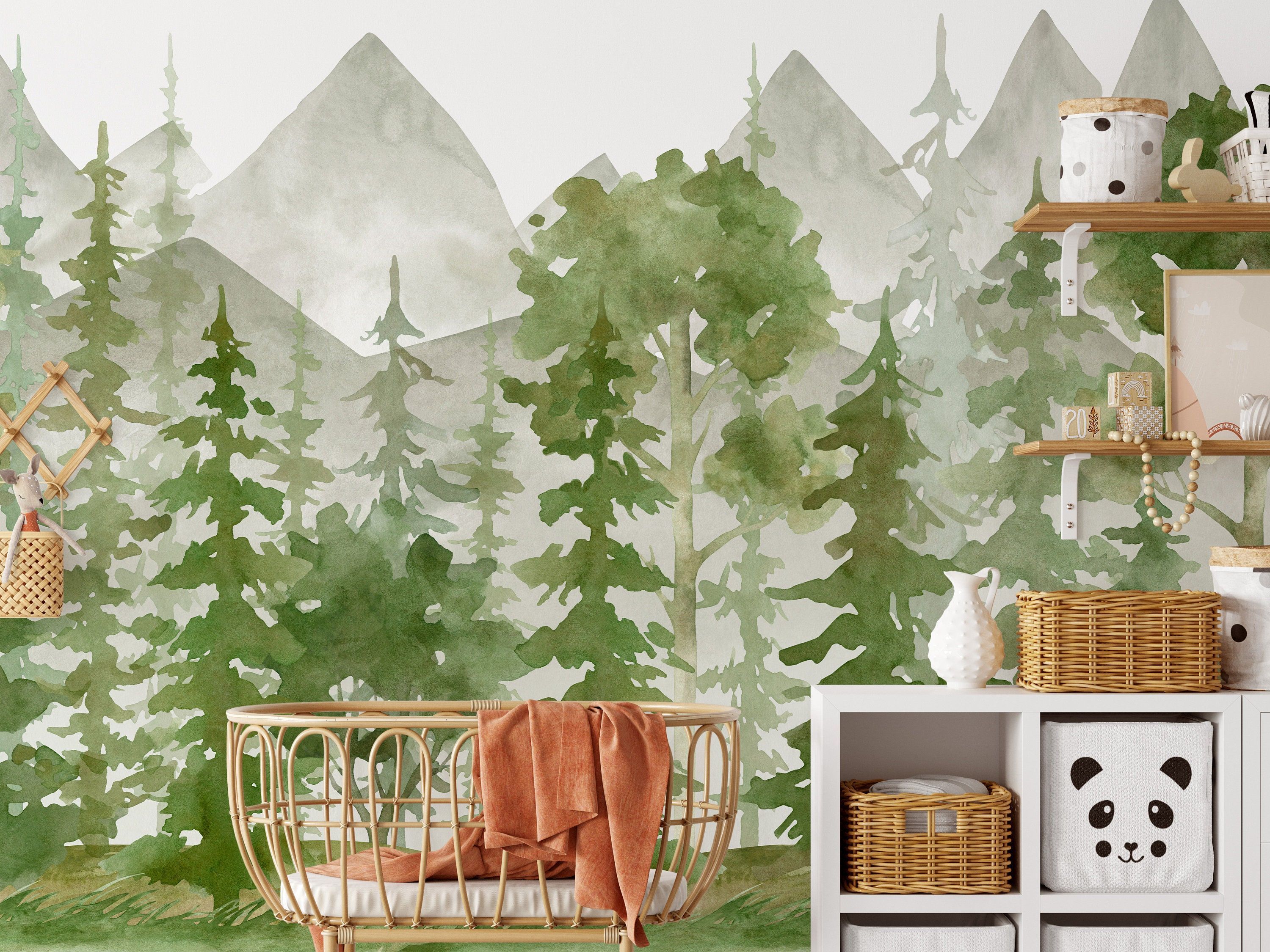 3000x2250 Nursery Removable Wallpaper