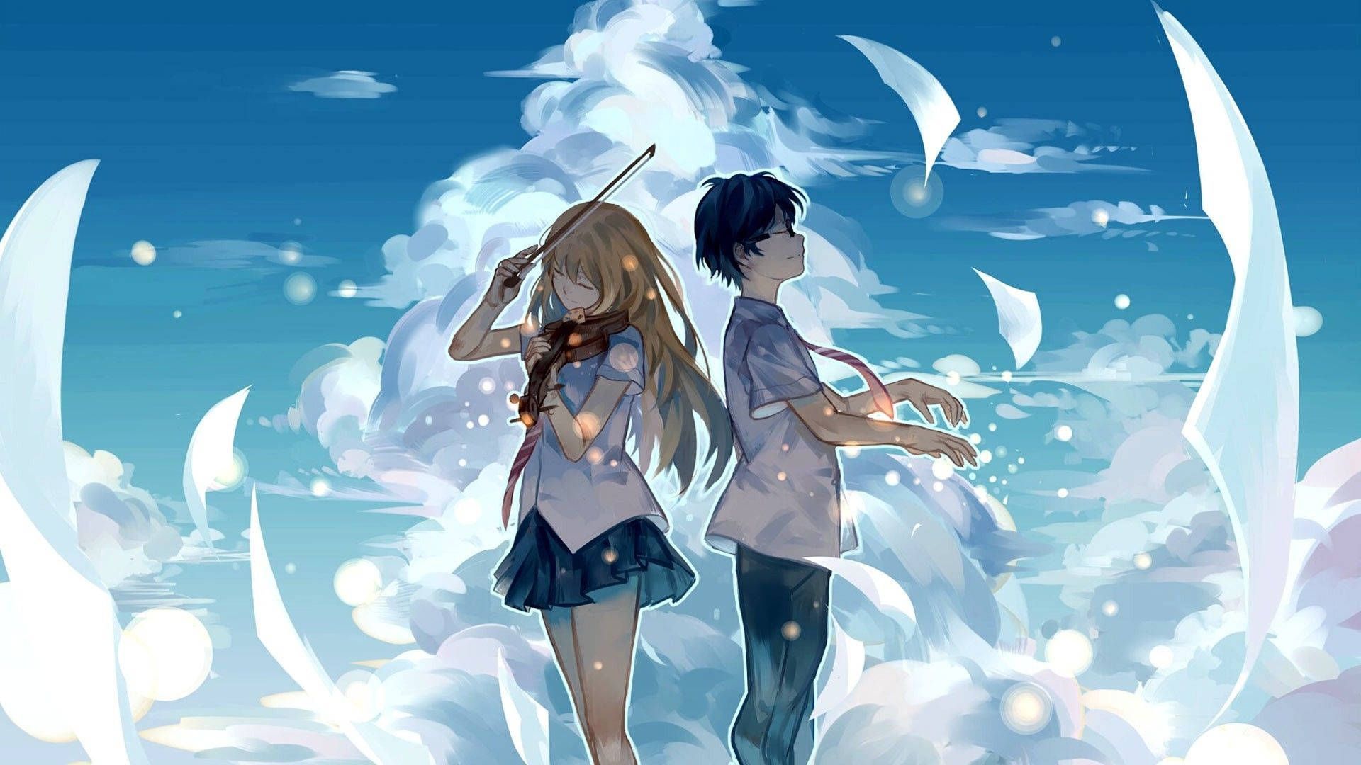 1920x1080 Love Anime Background