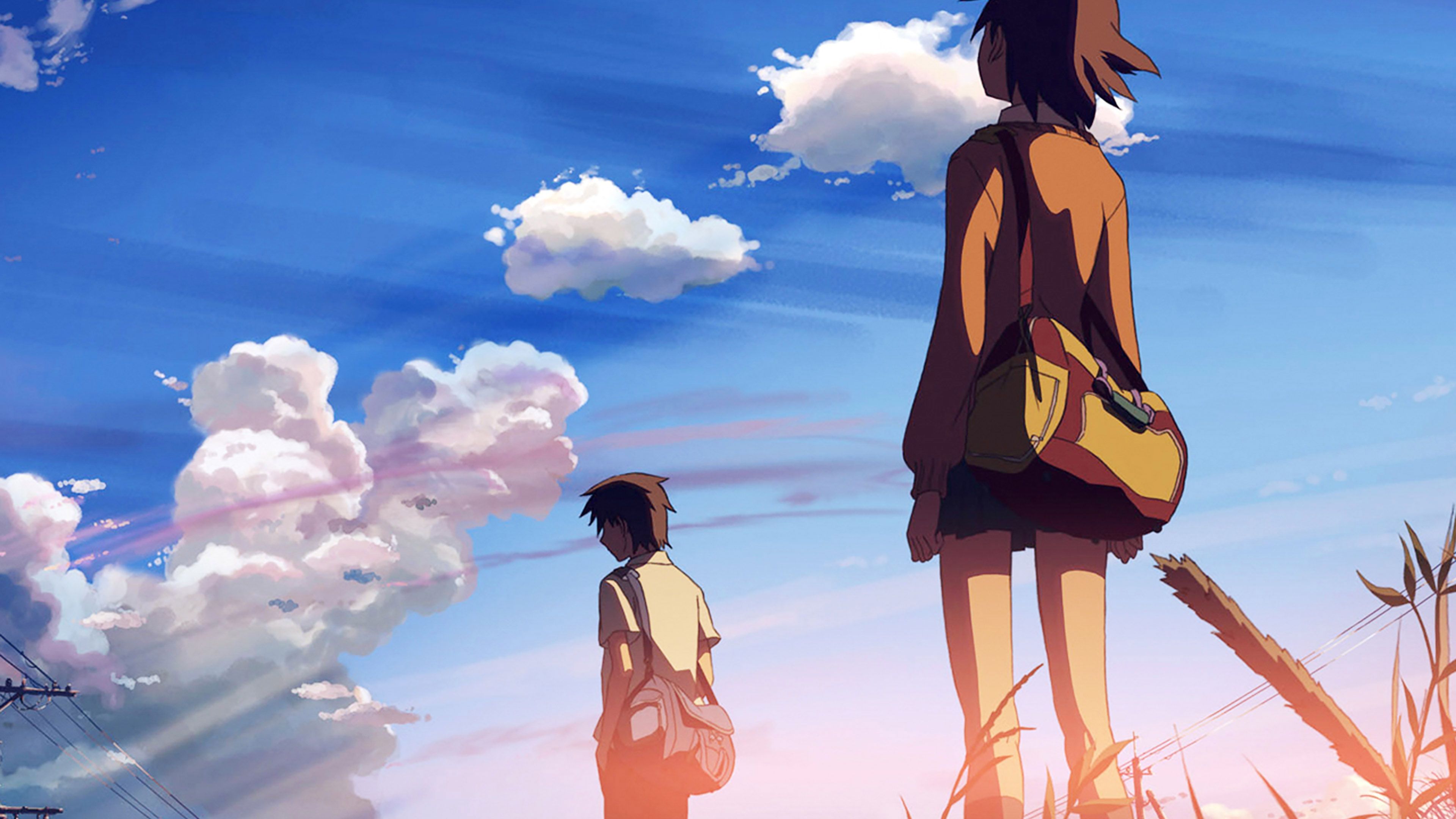 3840x2160 Departure Love Anime Illust Art