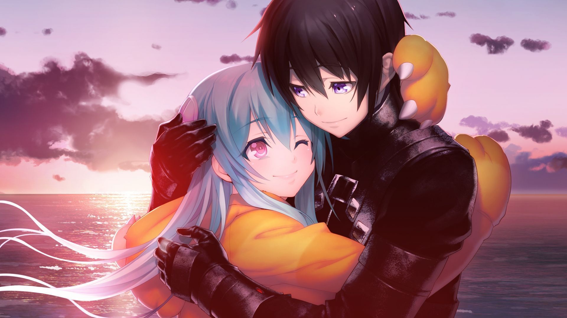 1920x1080 Romantic Anime PC Wallpaper