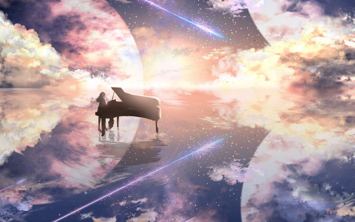 1440x900 Anime Love Wallpaper HD 105870