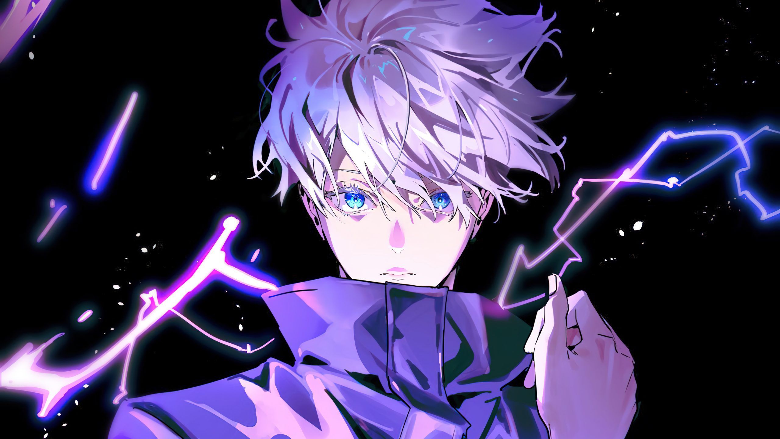 2560x1440 Gojo Satoru Wallpaper Desktop