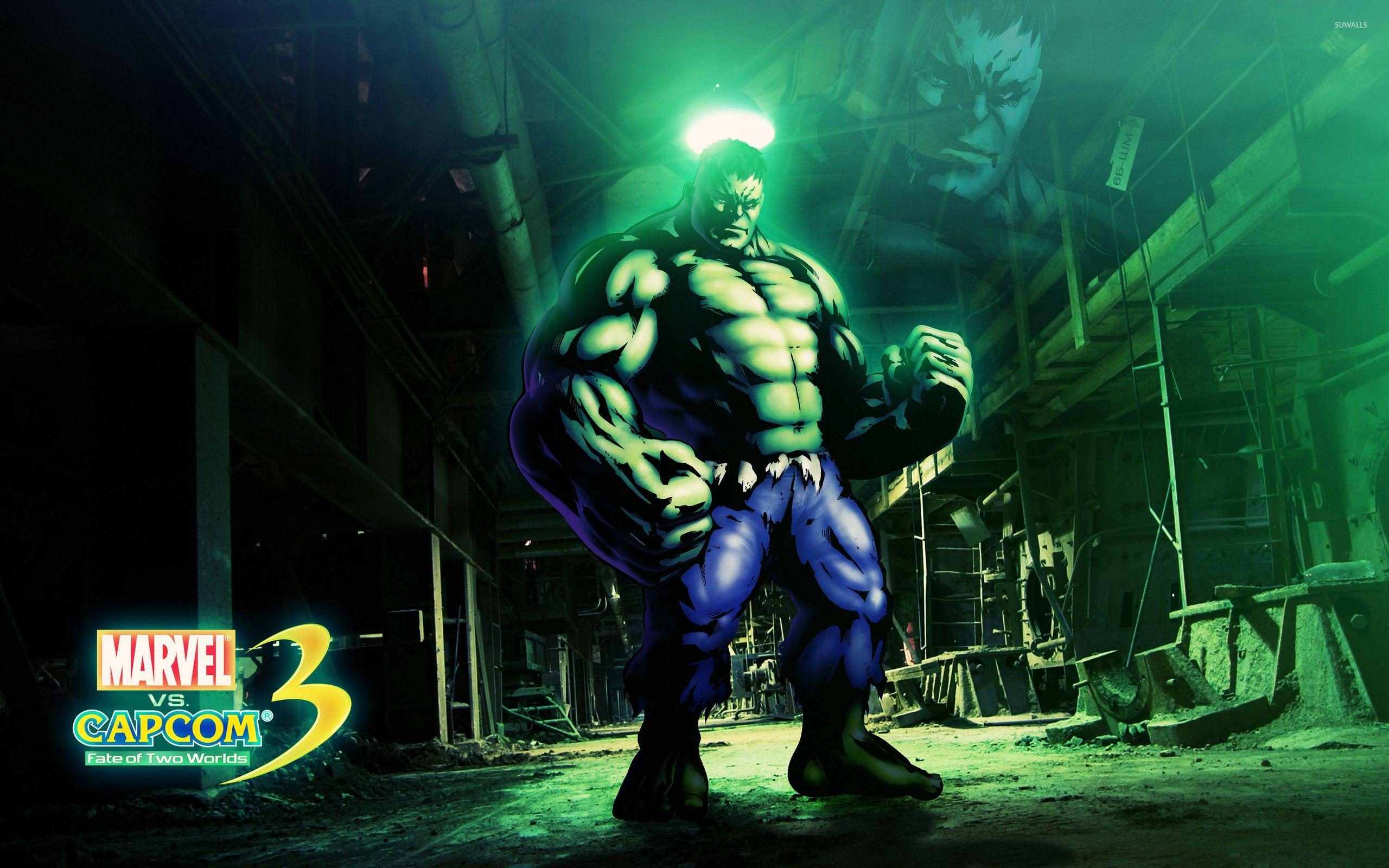 Hình nền 2560x1600 Marvel vs. Capcom Hulk - Hình nền trò chơi