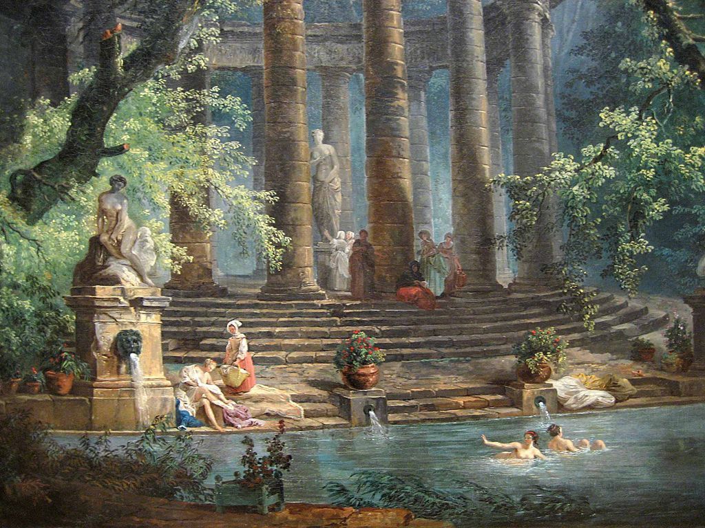1024x768 Hubert Robert. Visionary painter