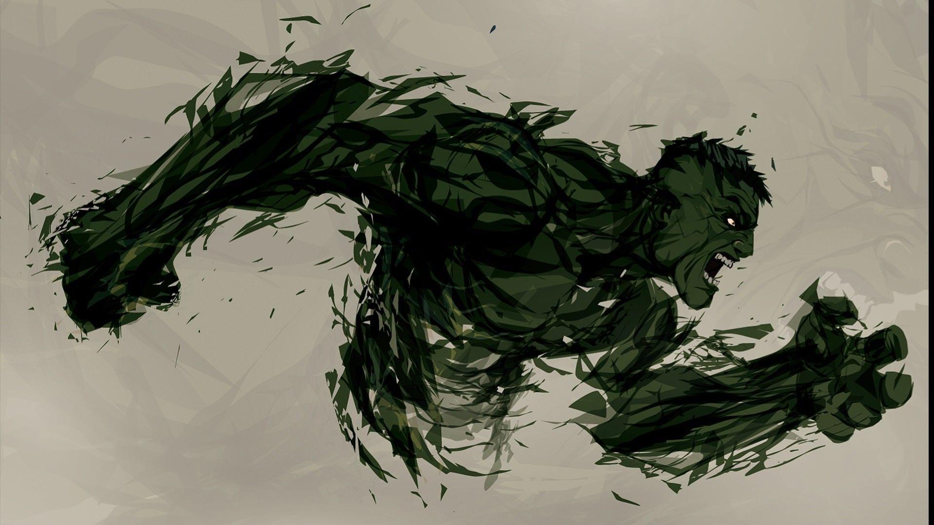 1920x1080 Hình nền nghệ thuật thay thế minh họa cho Hulk.  DigitalArt.io