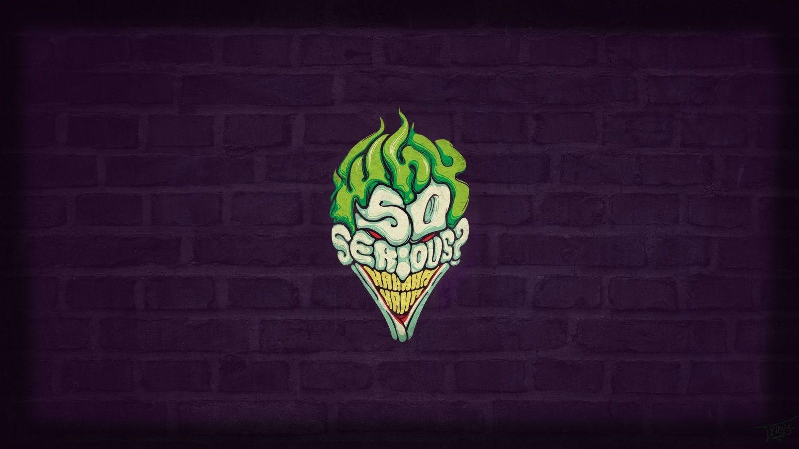 1600x900 #joker, #art, #typography. Other.
