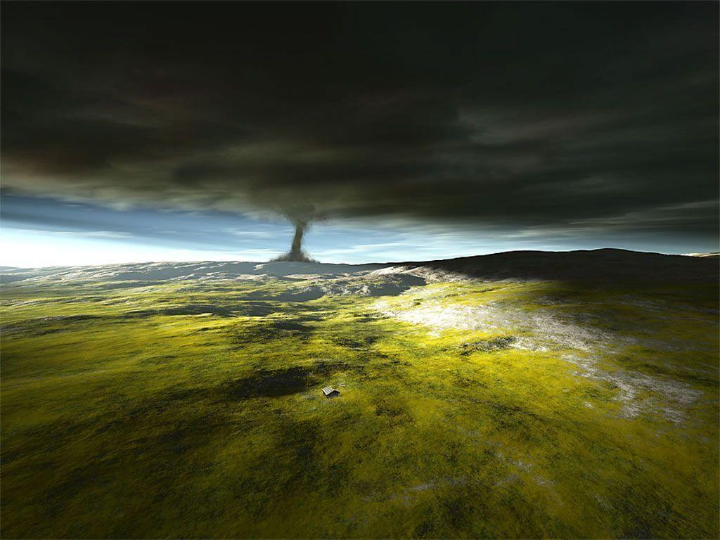 1024x768 Tornado hình nền 18 - [1024x768)
