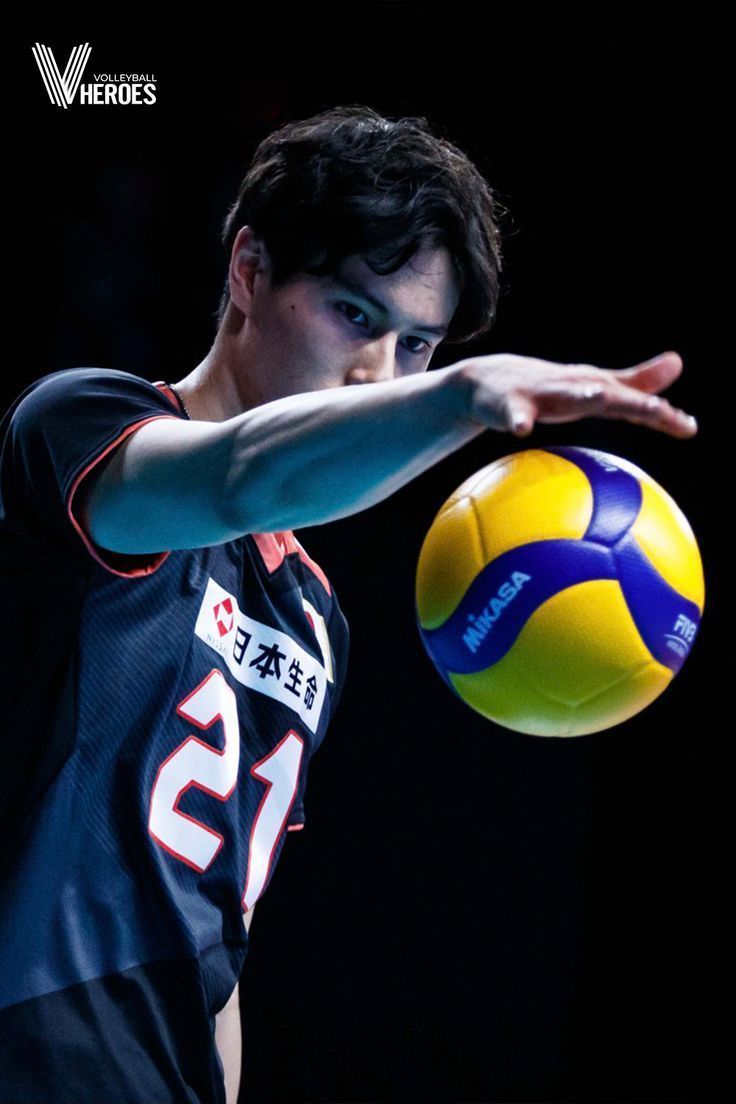 736x1104 Young talent of Japanese volleyball