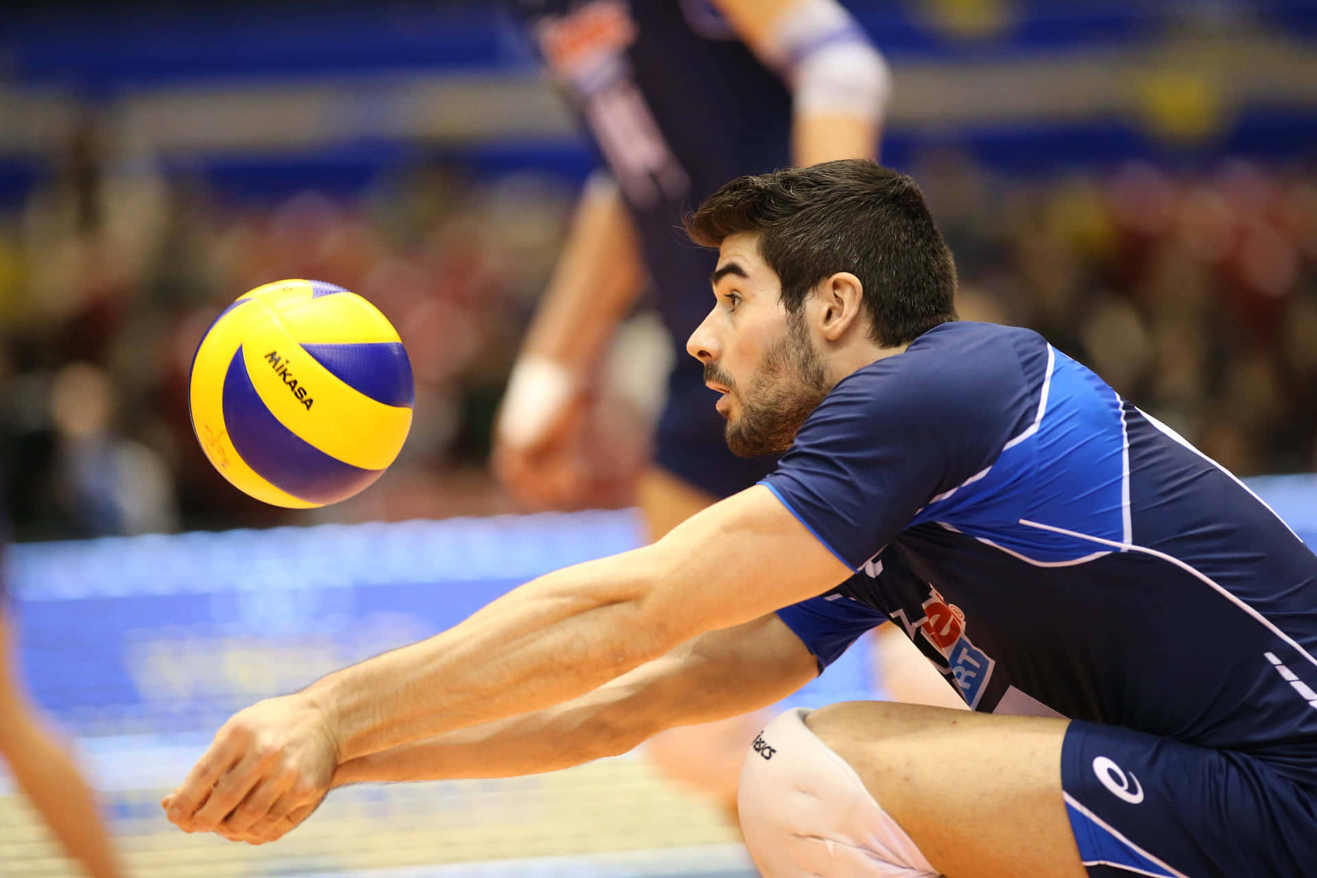 1920x1280 4k Volleyball Background Playing
