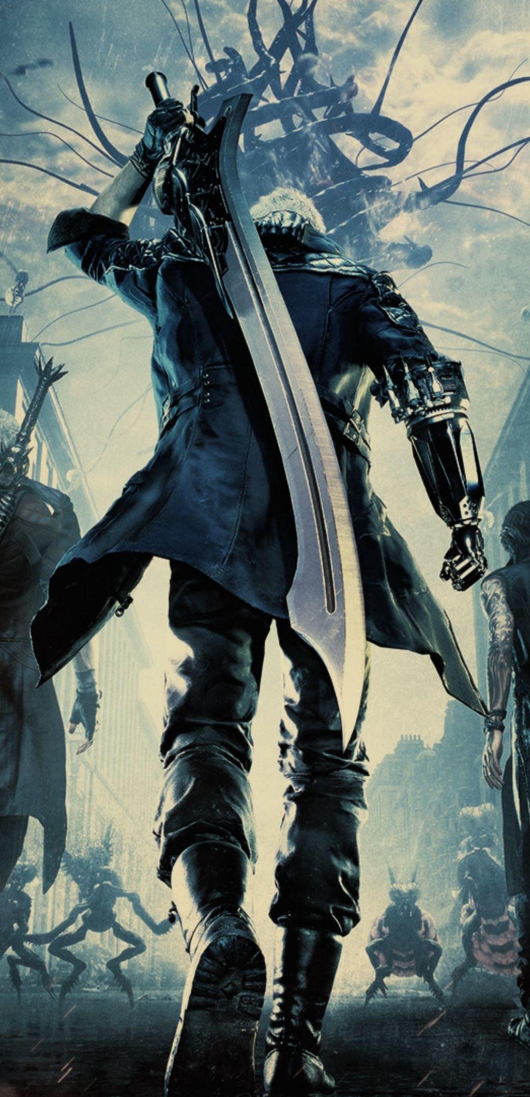 1080x2232 Devil May Cry 5 4K 1080x2232 Resolution Wallpaper