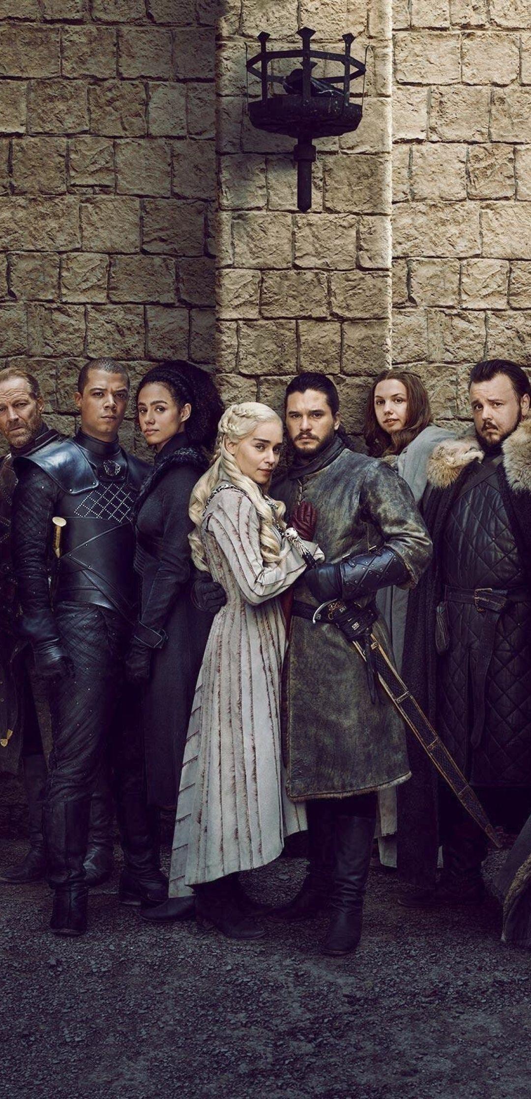 1080x2232 Game of Thrones 2019 Full Cast 1080x2232