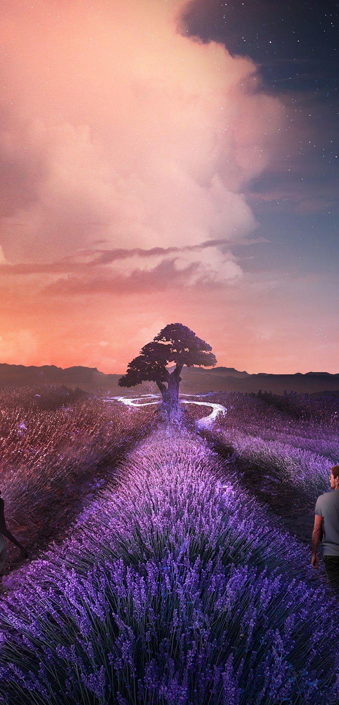 1080x2244 Couple Horizon Landscape 4K 3840x2160 Wallpaper