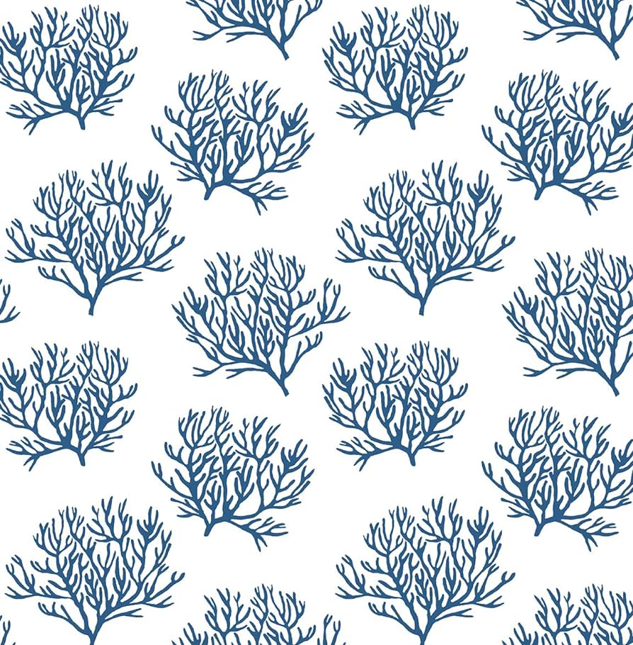 894x910 NextWall Coastal Coral Reef Peel