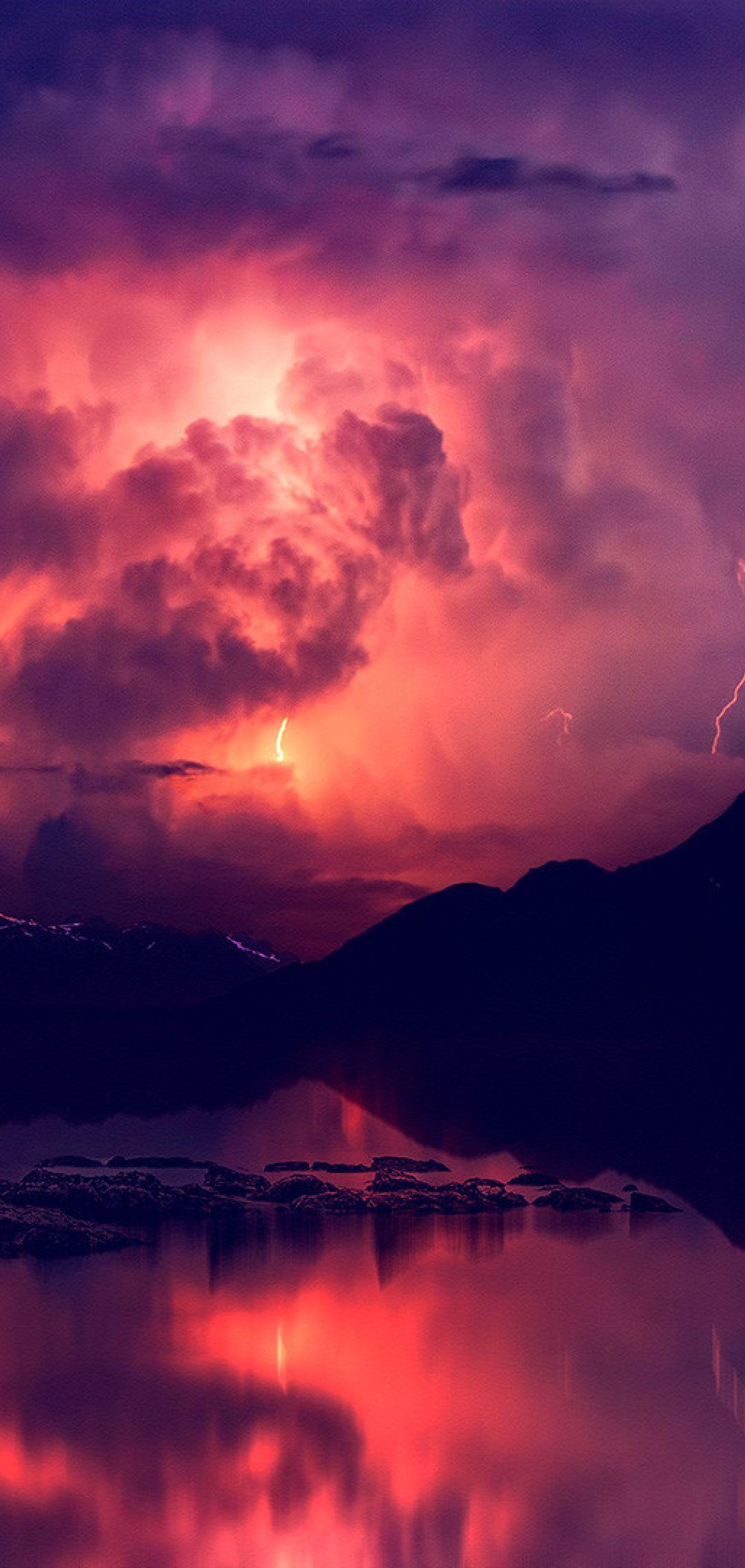 1080x2270 Dark Night Landscape 1080x2270 Resolution