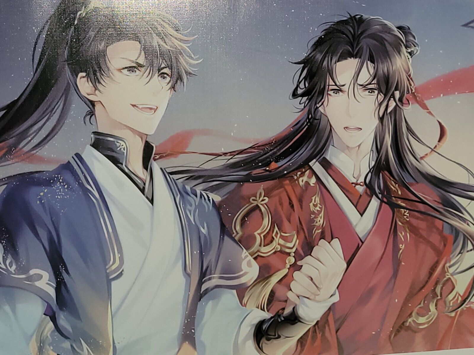 1600x1200 Husky and his white cat shizun