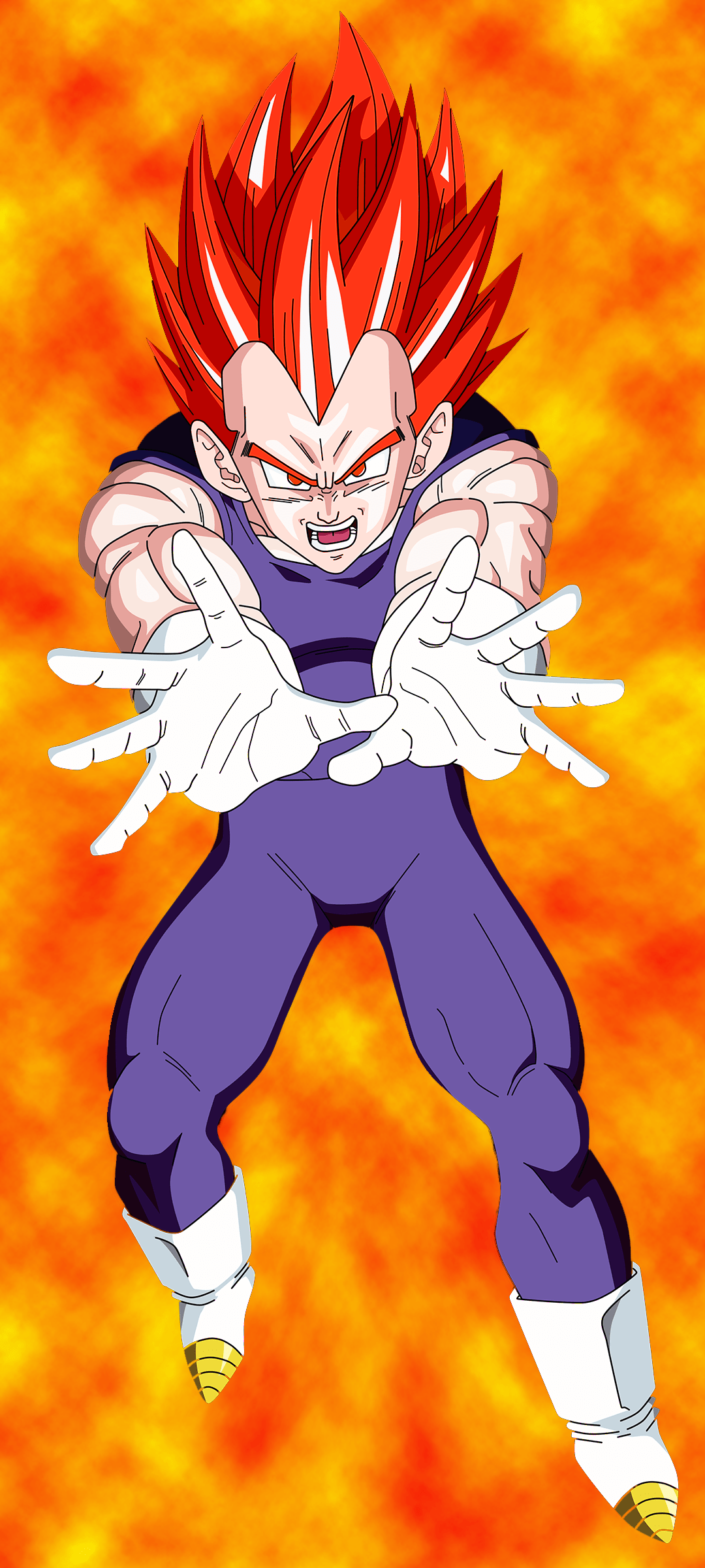 1080x2400 Tải xuống miễn phí Vegeta Super Saiyan God