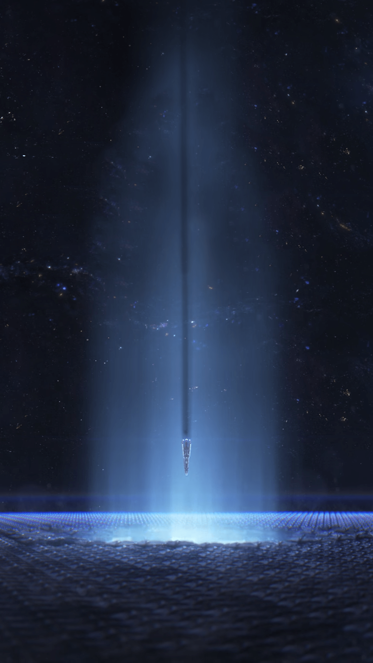 1440x2560 Hiệu ứng khối lượng lớn Andromeda di động [1440x2560]