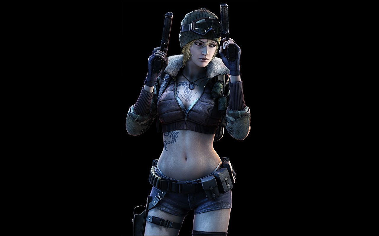 1280x800 Desktop Wallpaper Point Blank pistol