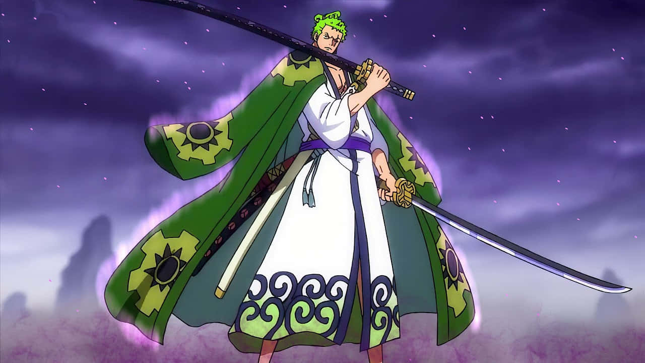 1280x720 Zoro Wano Wallpaper