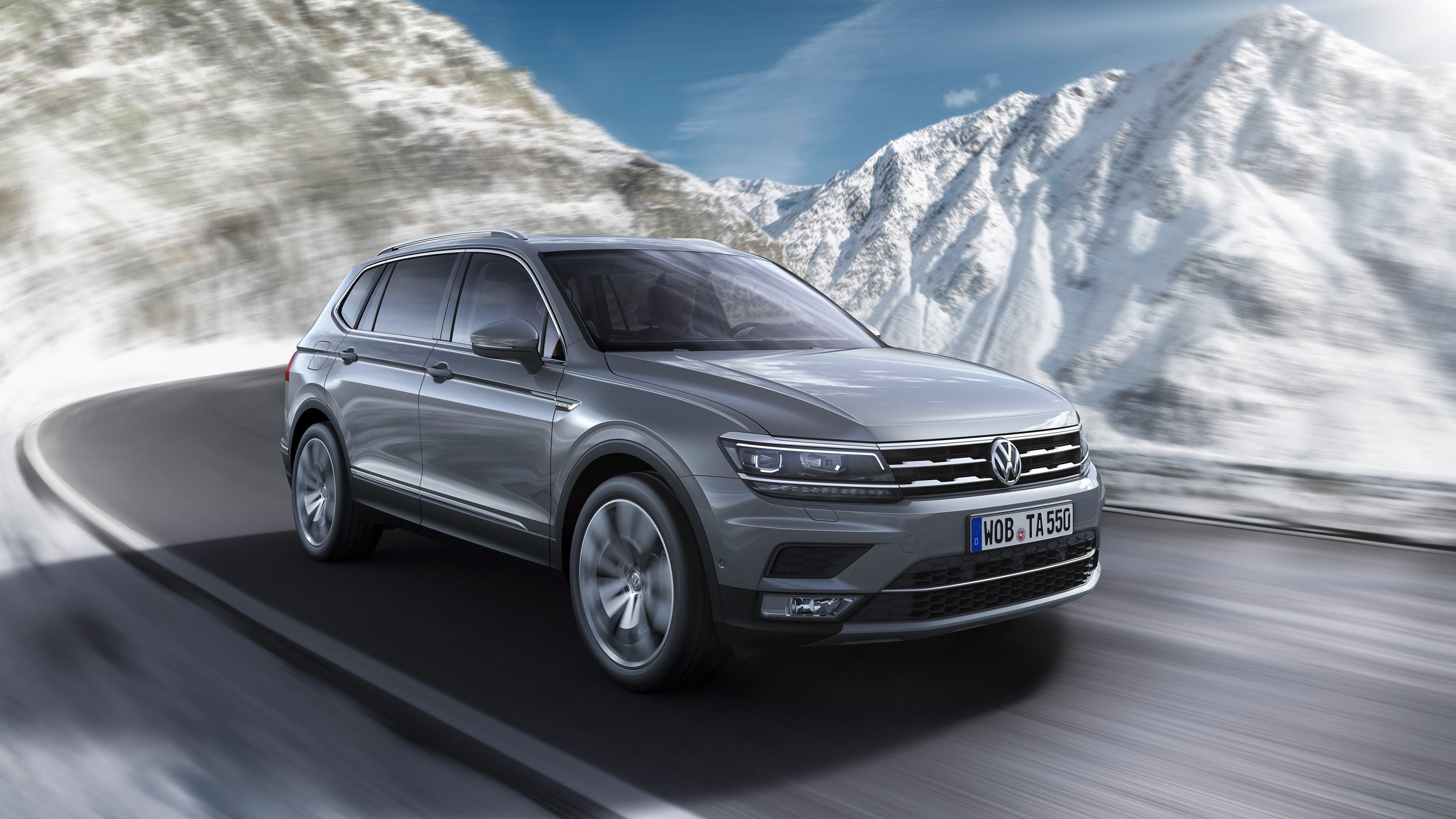3840x2160 Volkswagen Tiguan Allspace 4K